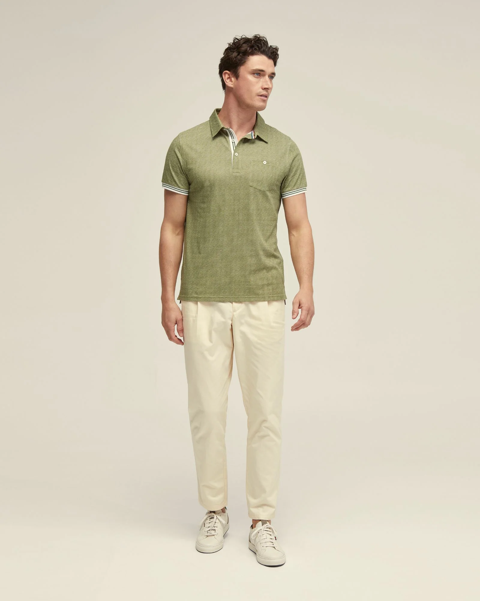 Milo Cotton Jersey Printed Polo - Image 7
