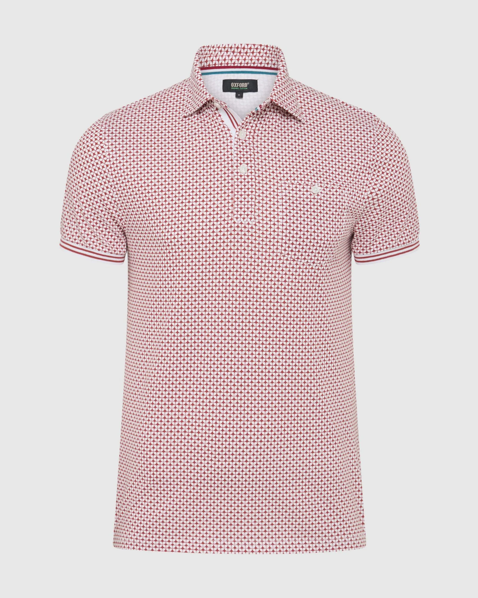 Milo Print Jersey Polo With Pocket