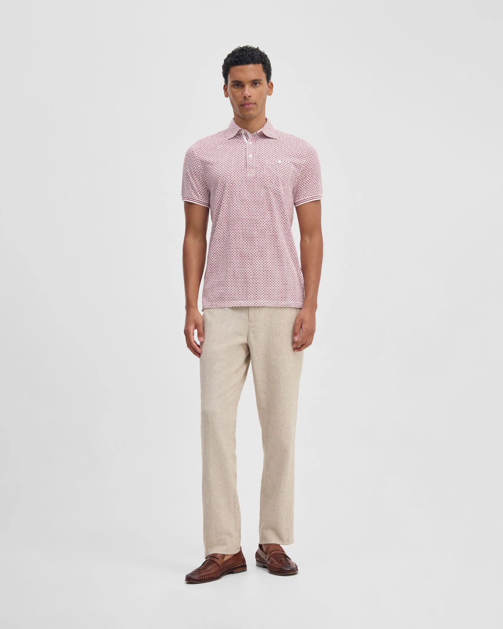 Milo Print Jersey Polo With Pocket - Image 2