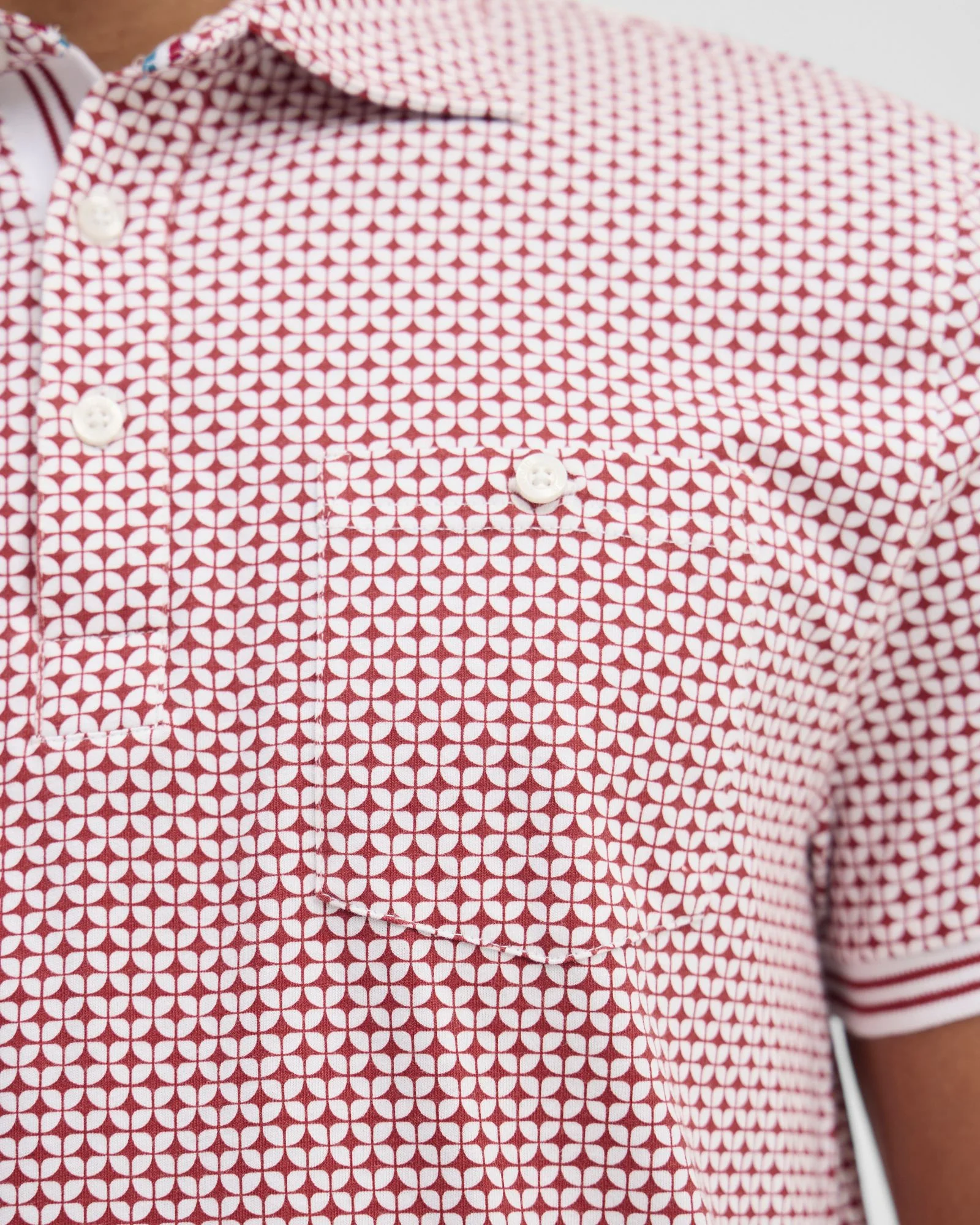 Milo Print Jersey Polo With Pocket - Image 7