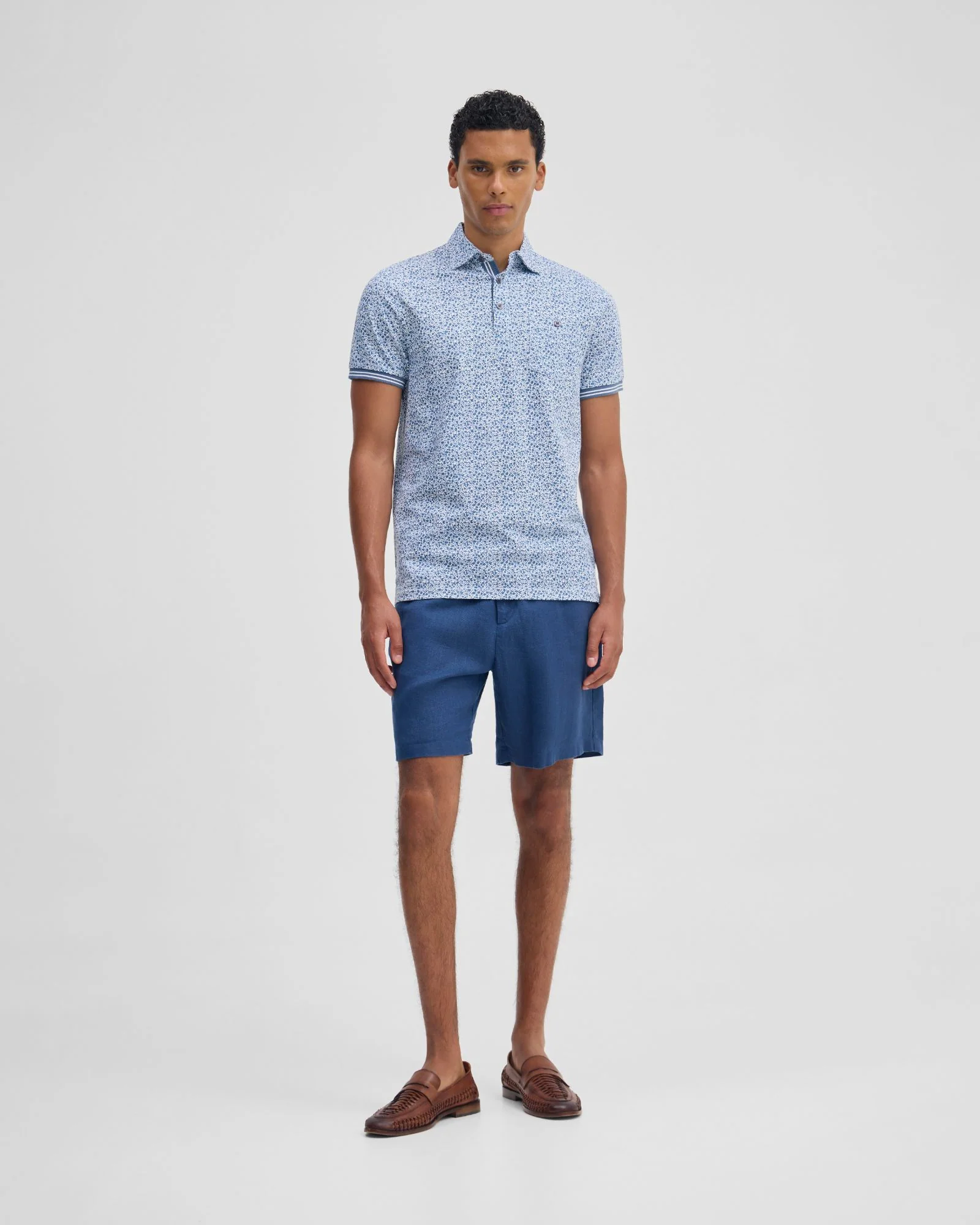 Milo Printed Jersey Polo - Image 2