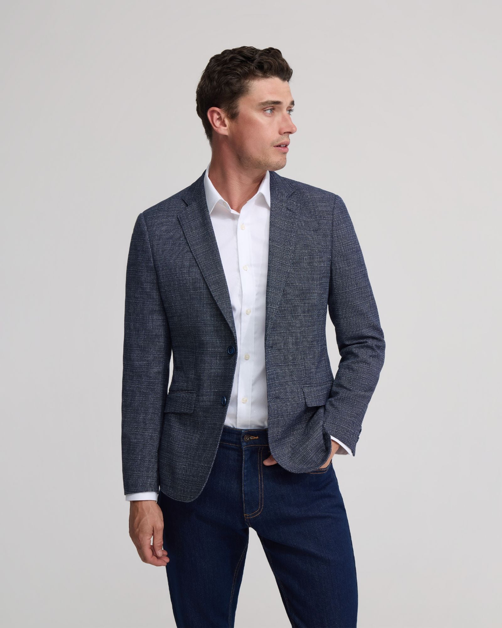 Milton Half Lined Blazer - Image 2
