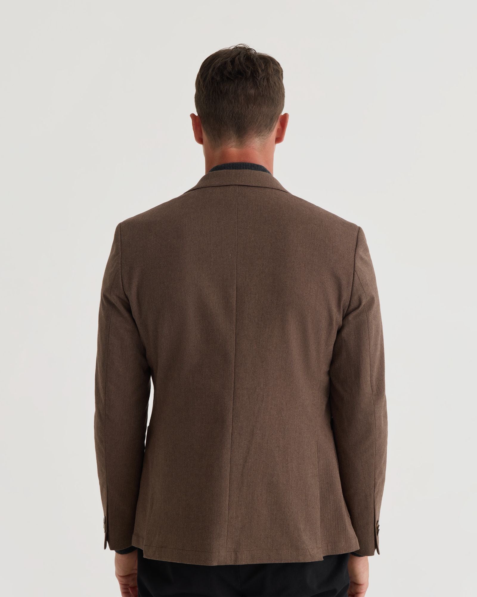 Milton Herringbone Blazer - Image 10