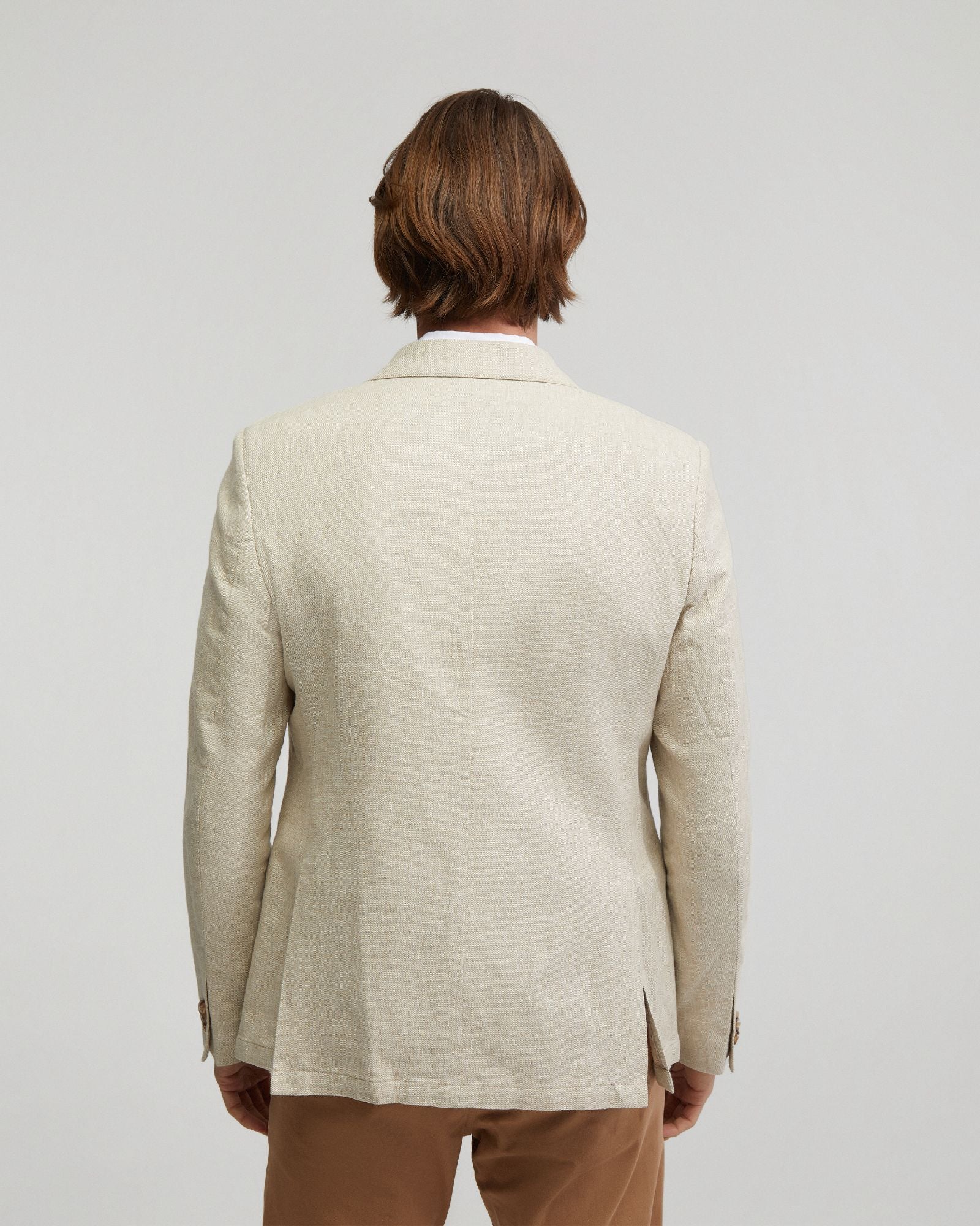 Milton Linen Blend Blazer - Image 9