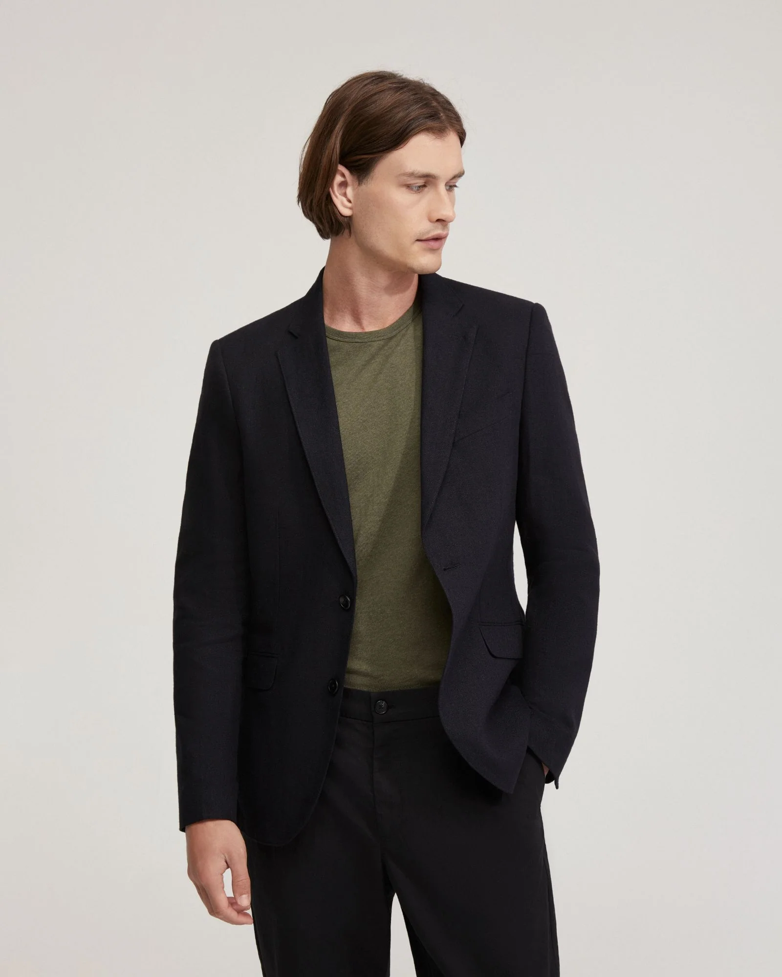Milton Linen Blend Blazer - Image 13