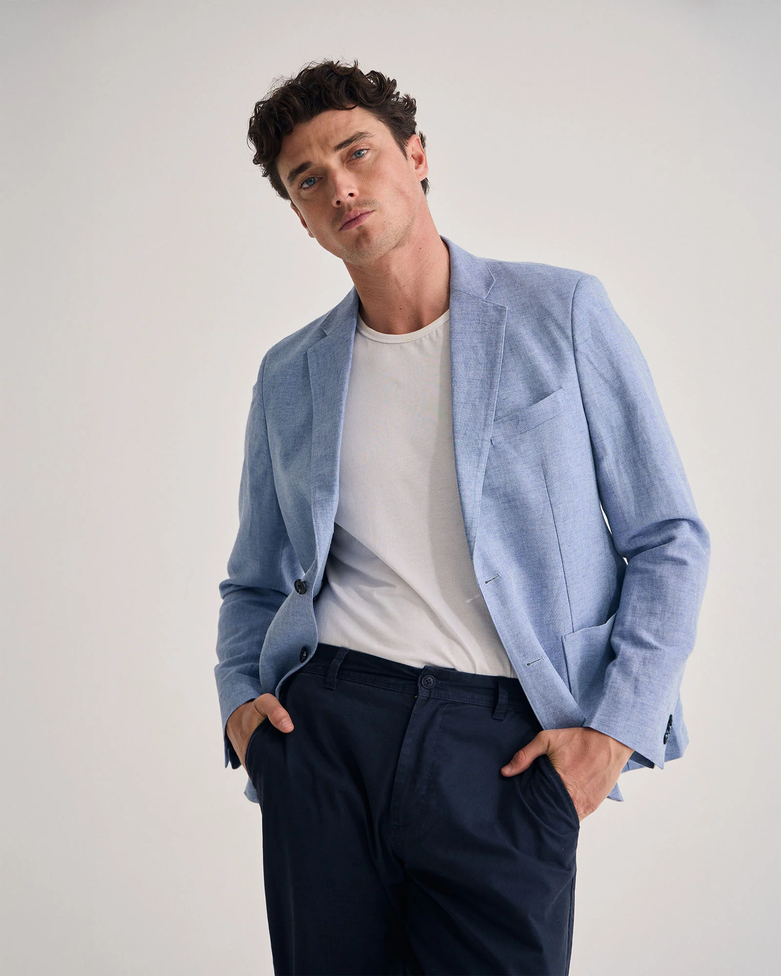 Milton Linen Blend Blazer