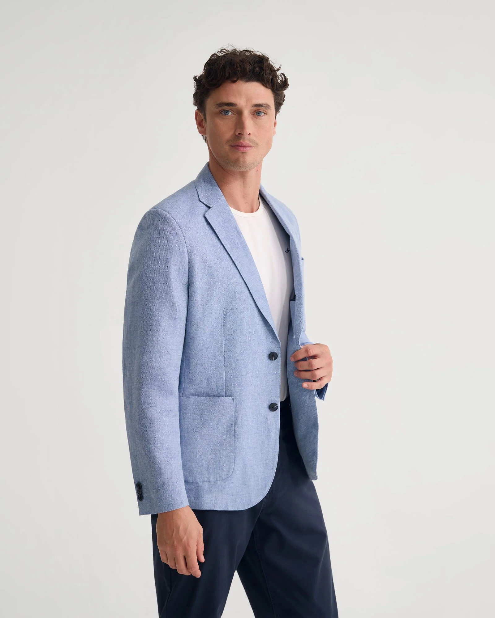 Milton Linen Blend Blazer - Image 2
