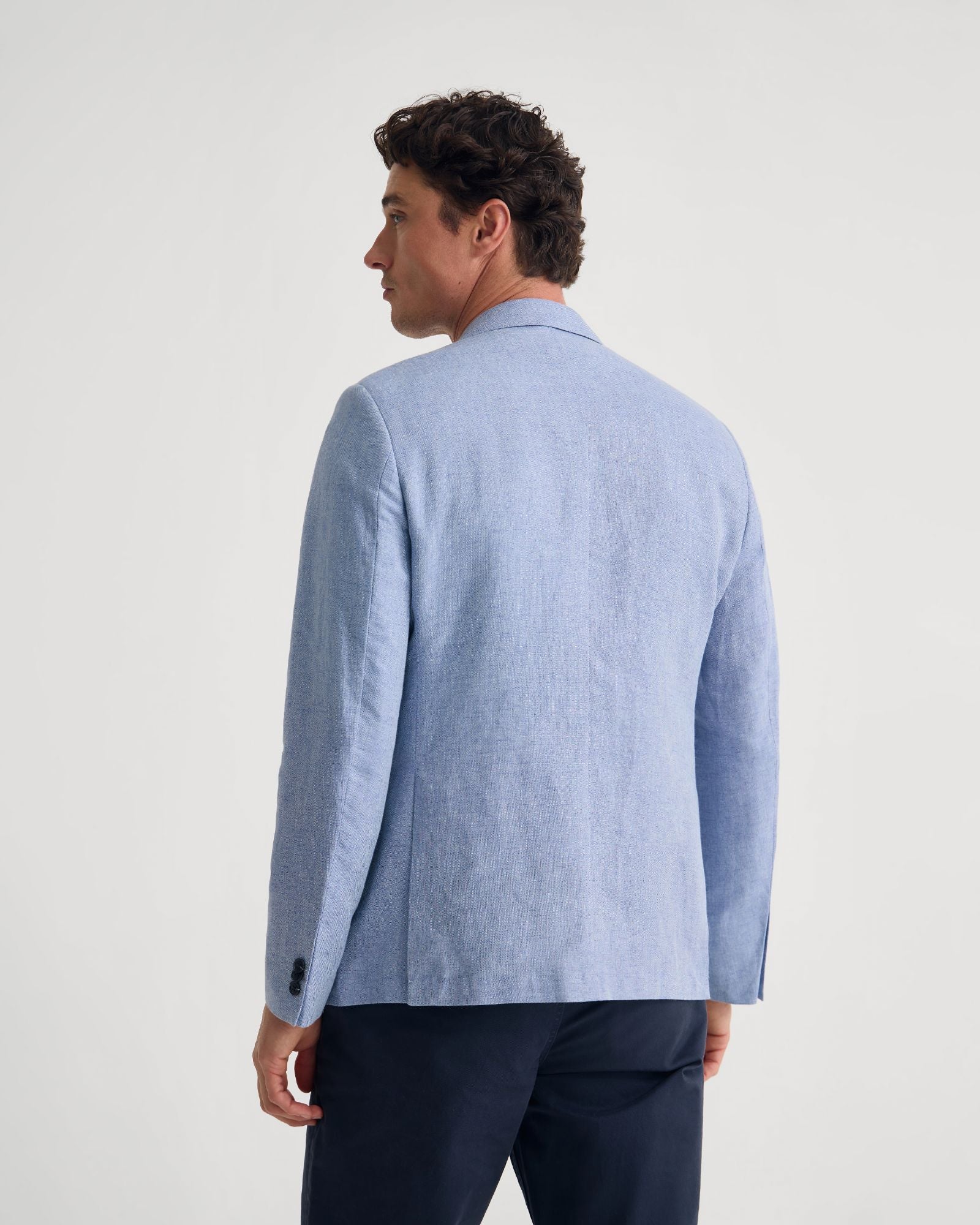 Milton Linen Blend Blazer - Image 3