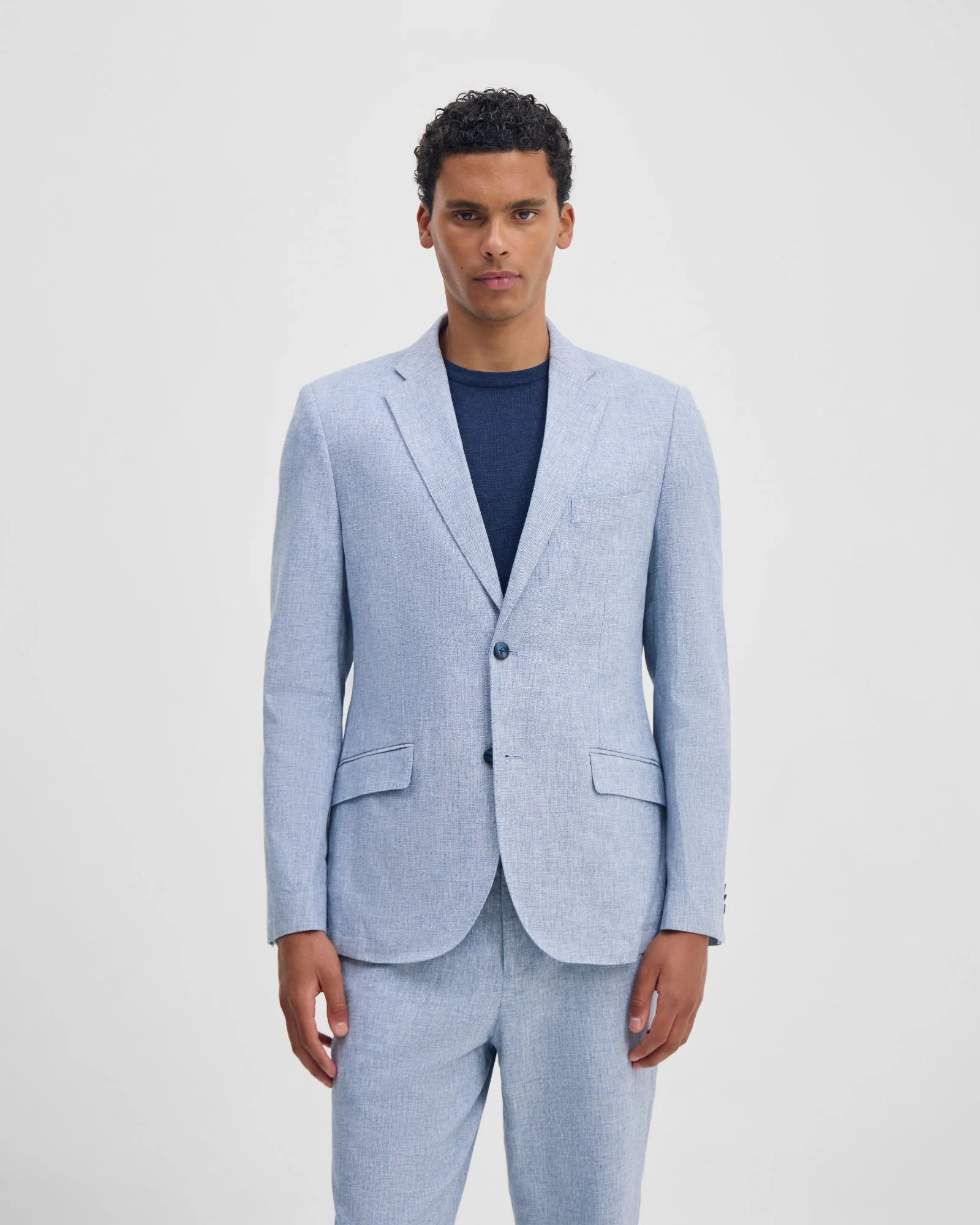 Milton Linen Blend Blazer - Image 6