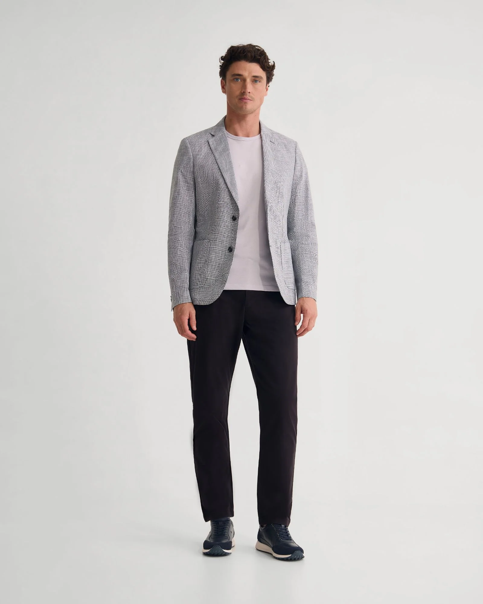 Milton Mini Check Blazer