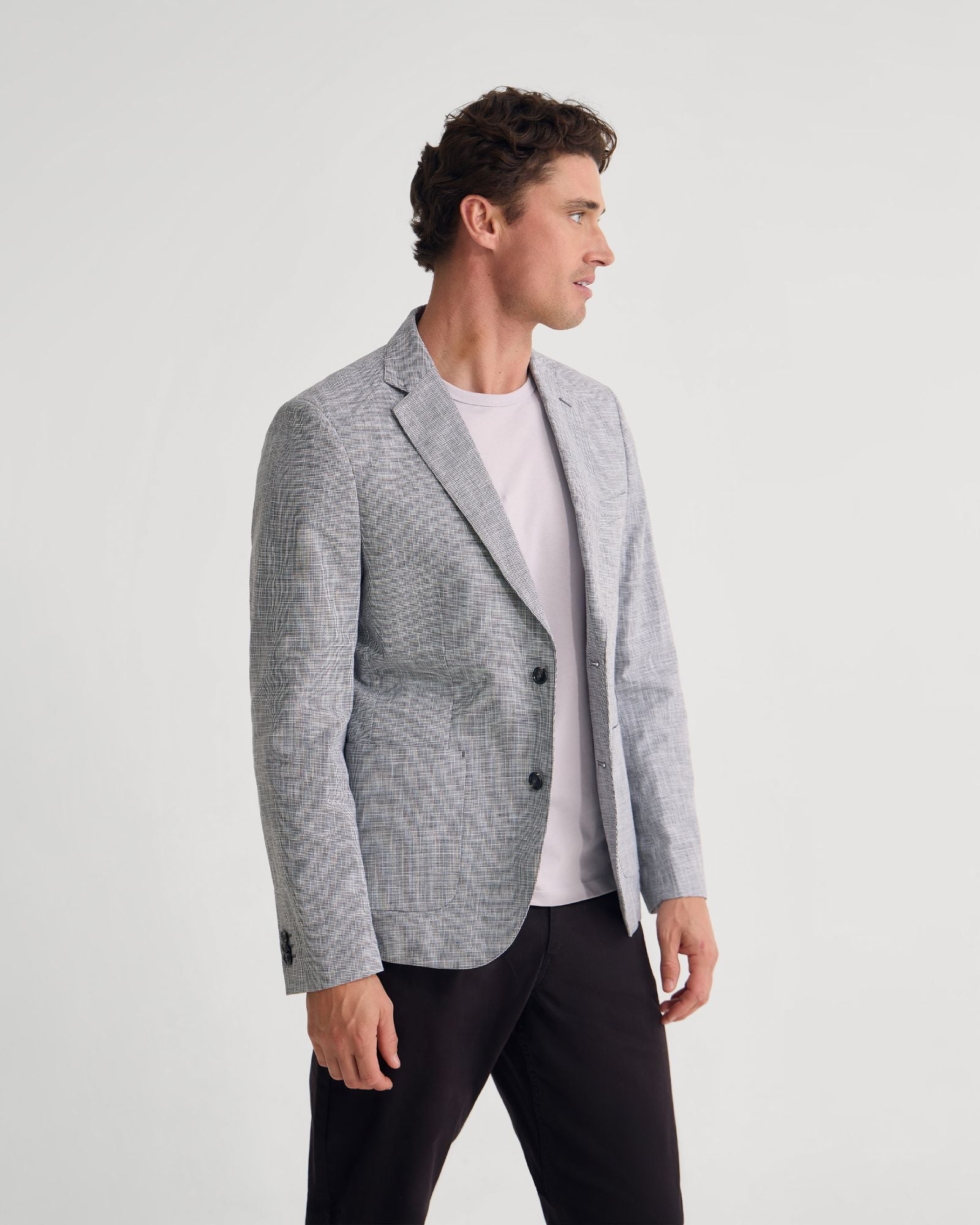 Milton Mini Check Blazer - Image 2
