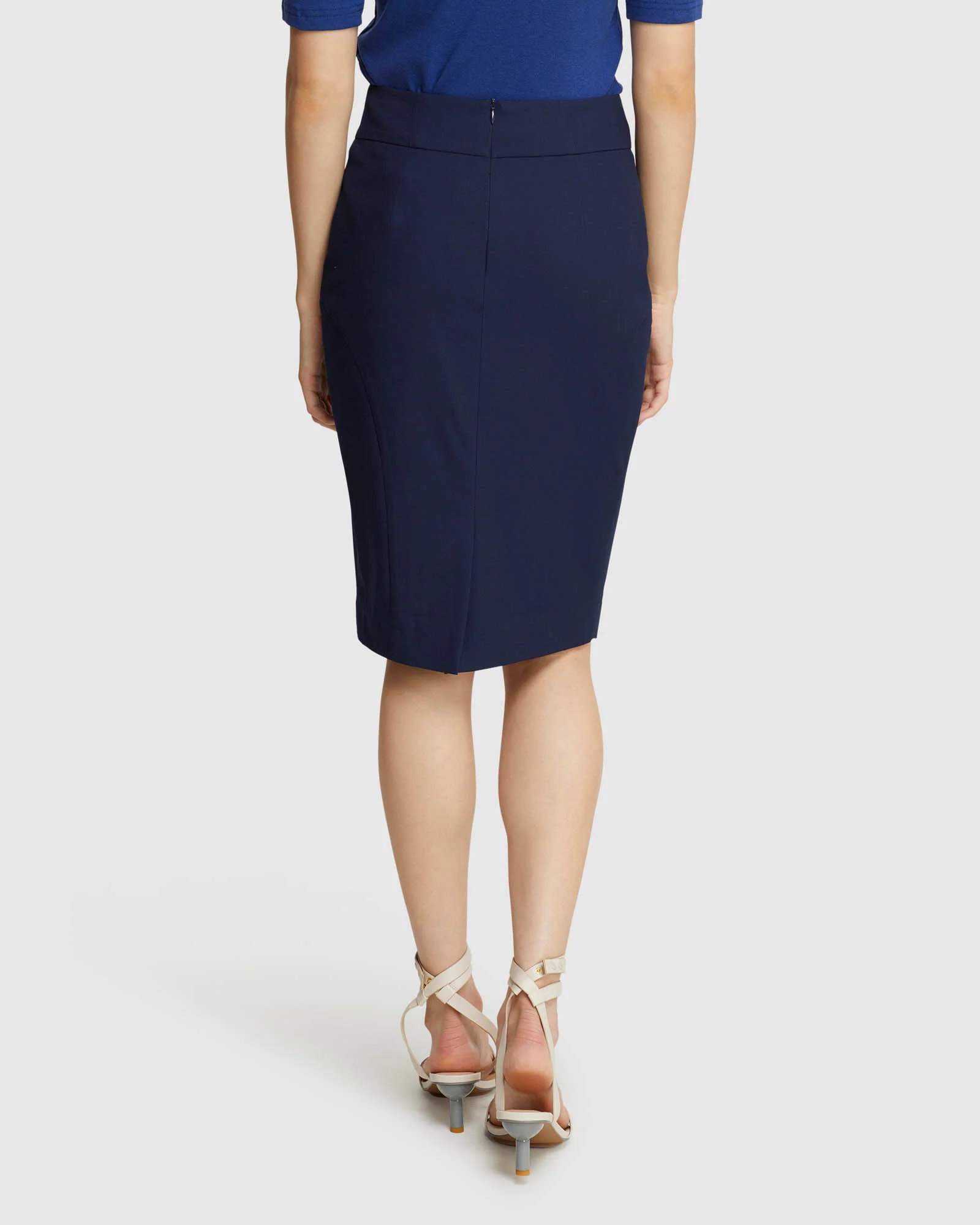 Monroe Stretch Eco Suit Skirt - Image 3