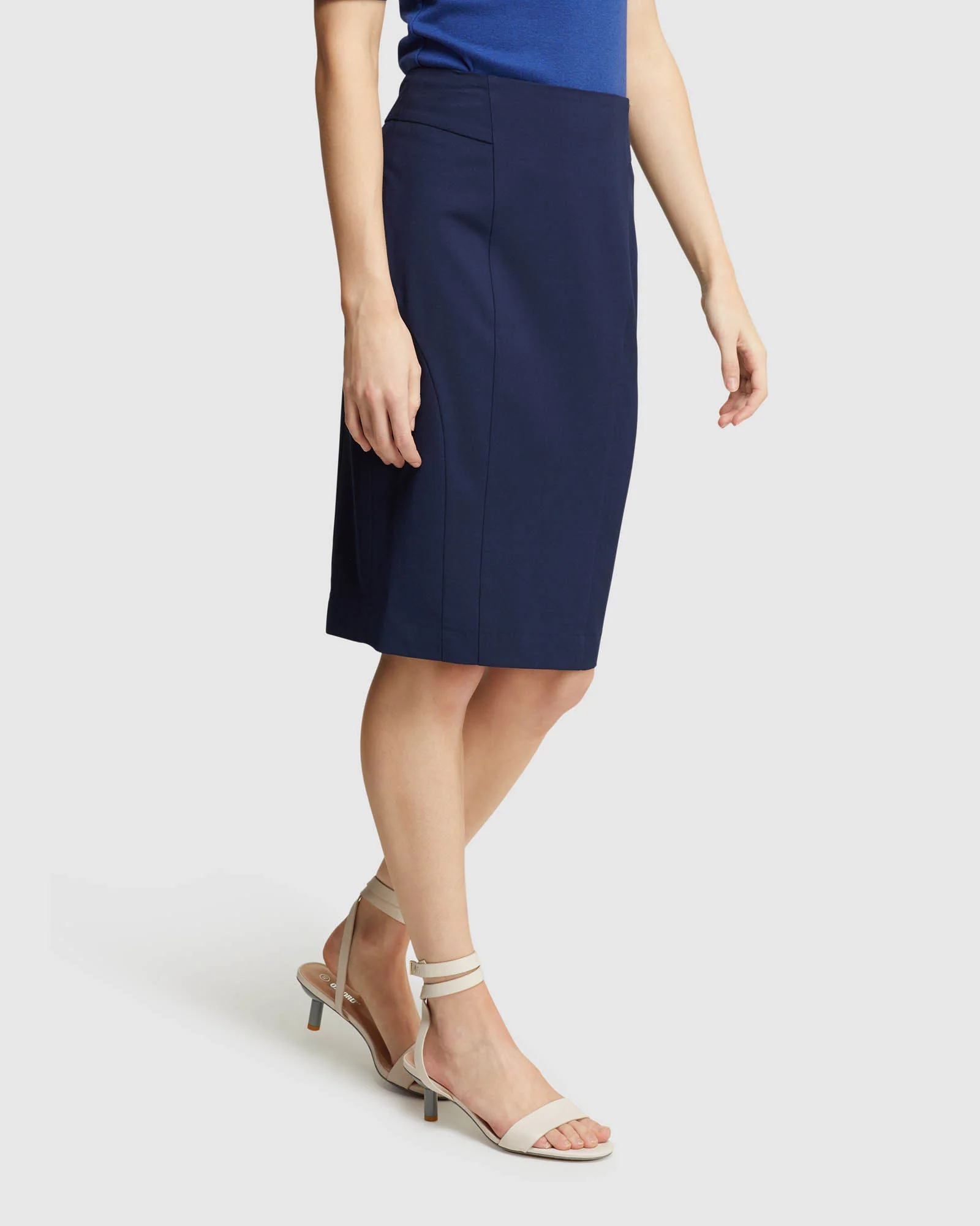 Monroe Stretch Eco Suit Skirt - Image 4