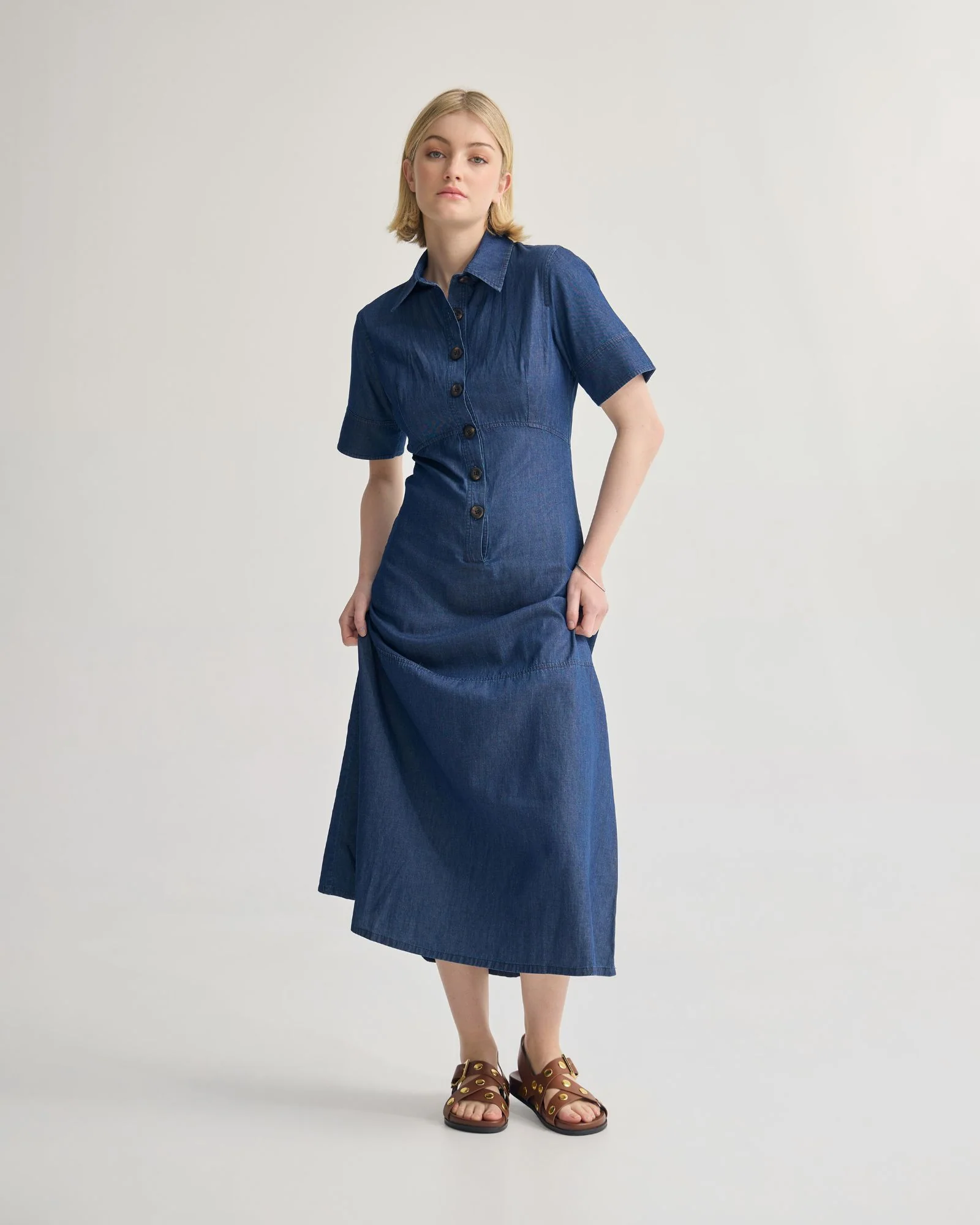 Natachia Button Up Dress - Image 5