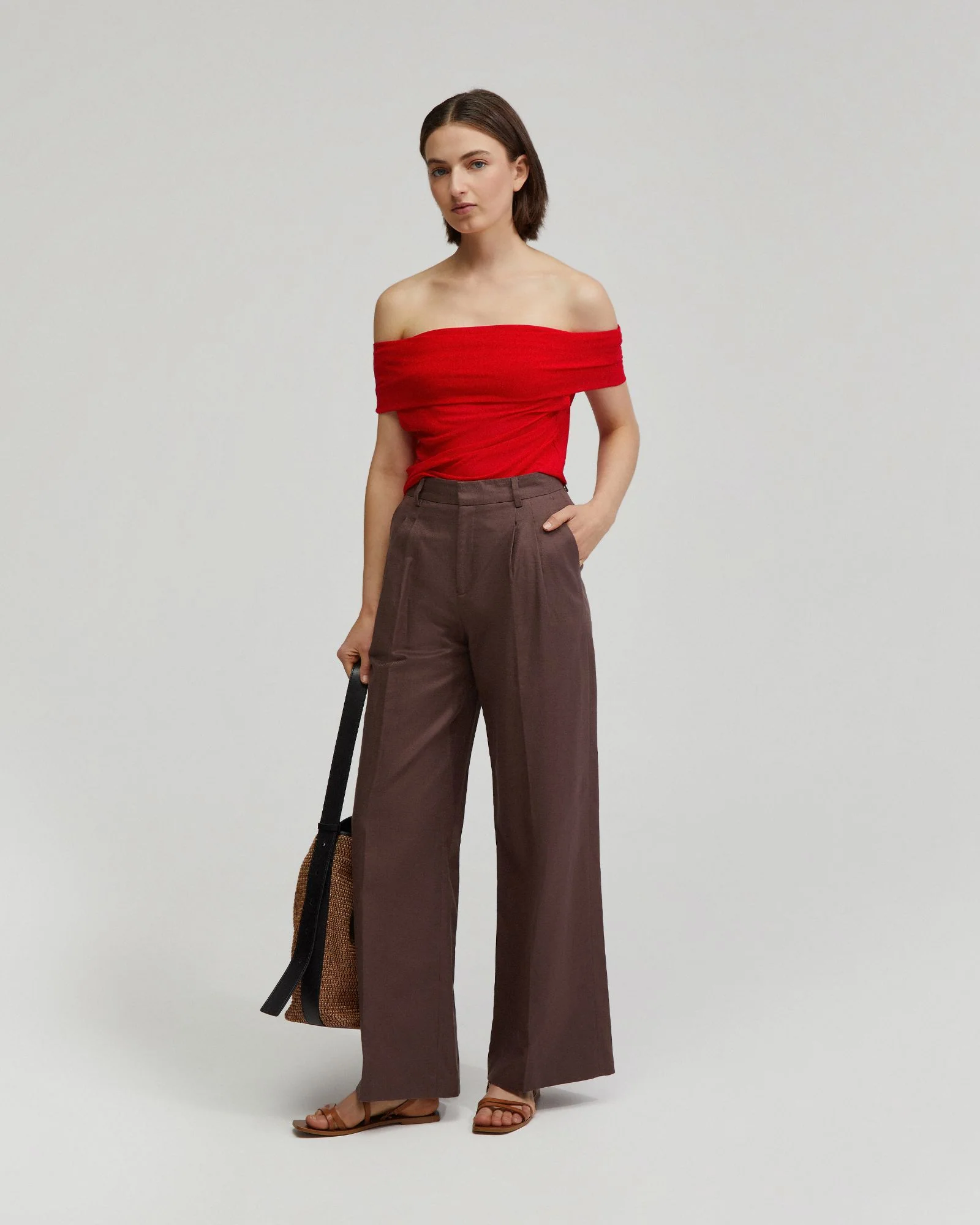 Nia Mesh Off-Shoulder Top - Image 10