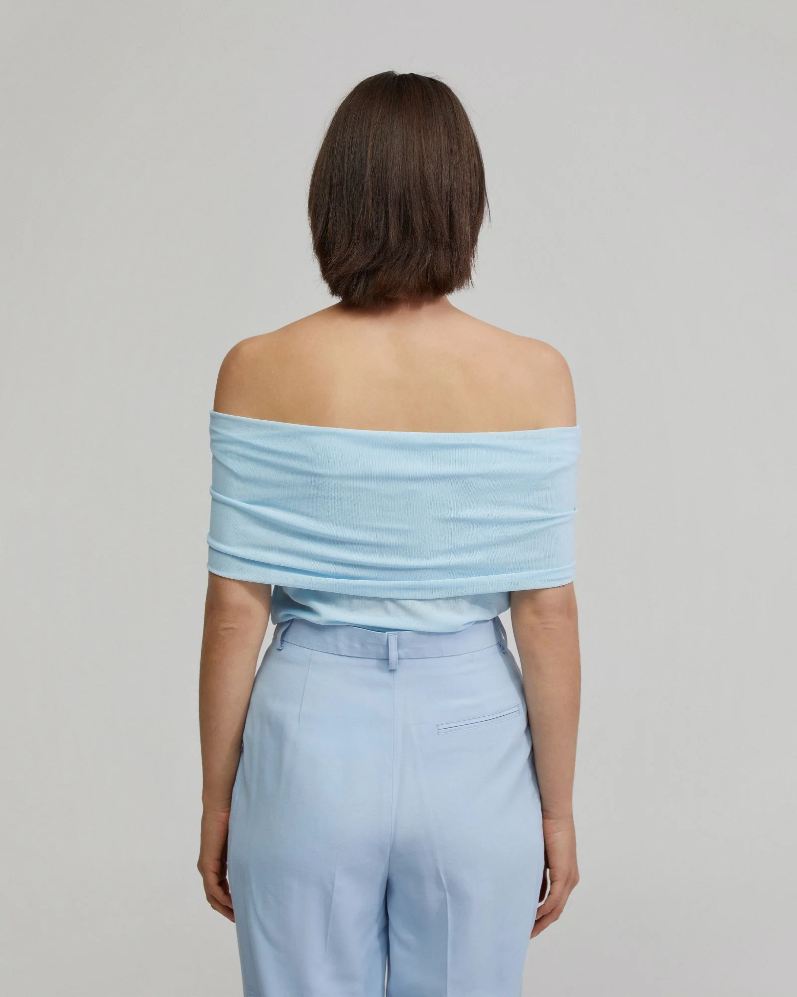 Nia Mesh Off-Shoulder Top - Image 3