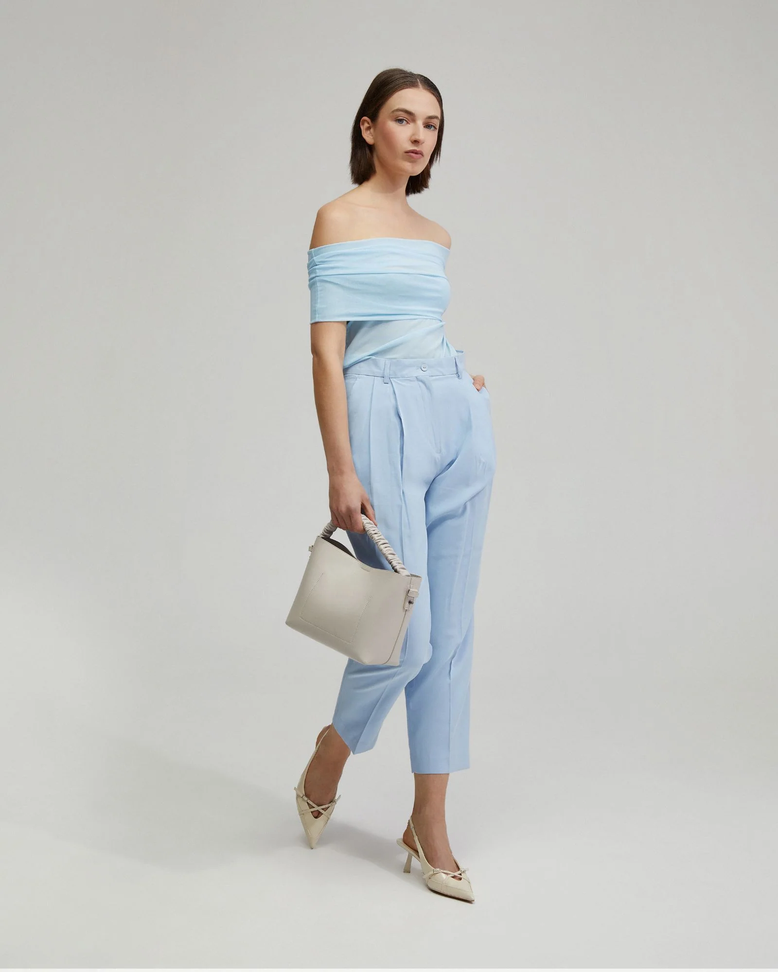 Nia Mesh Off-Shoulder Top - Image 5