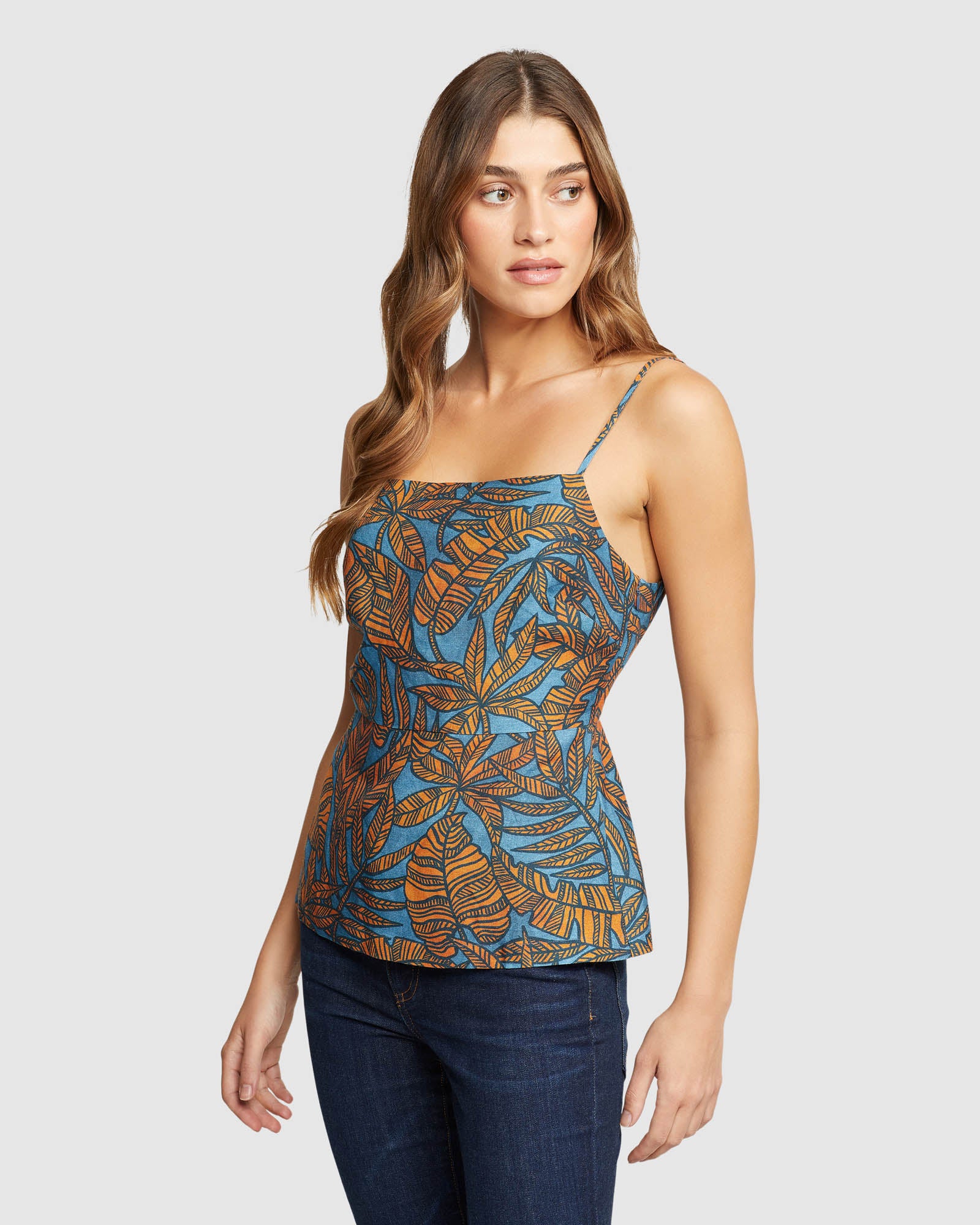 Nikki Tropical Print Top - Image 2