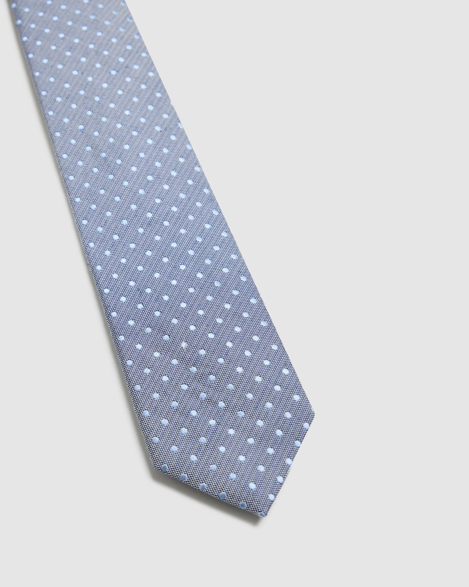 Noel Spot Grid 7Cm Tie - Image 2