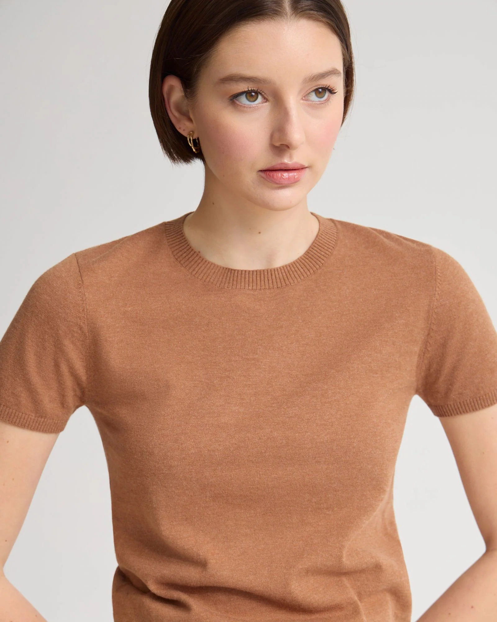 Olivia Crop Cashmere Knit - Image 16