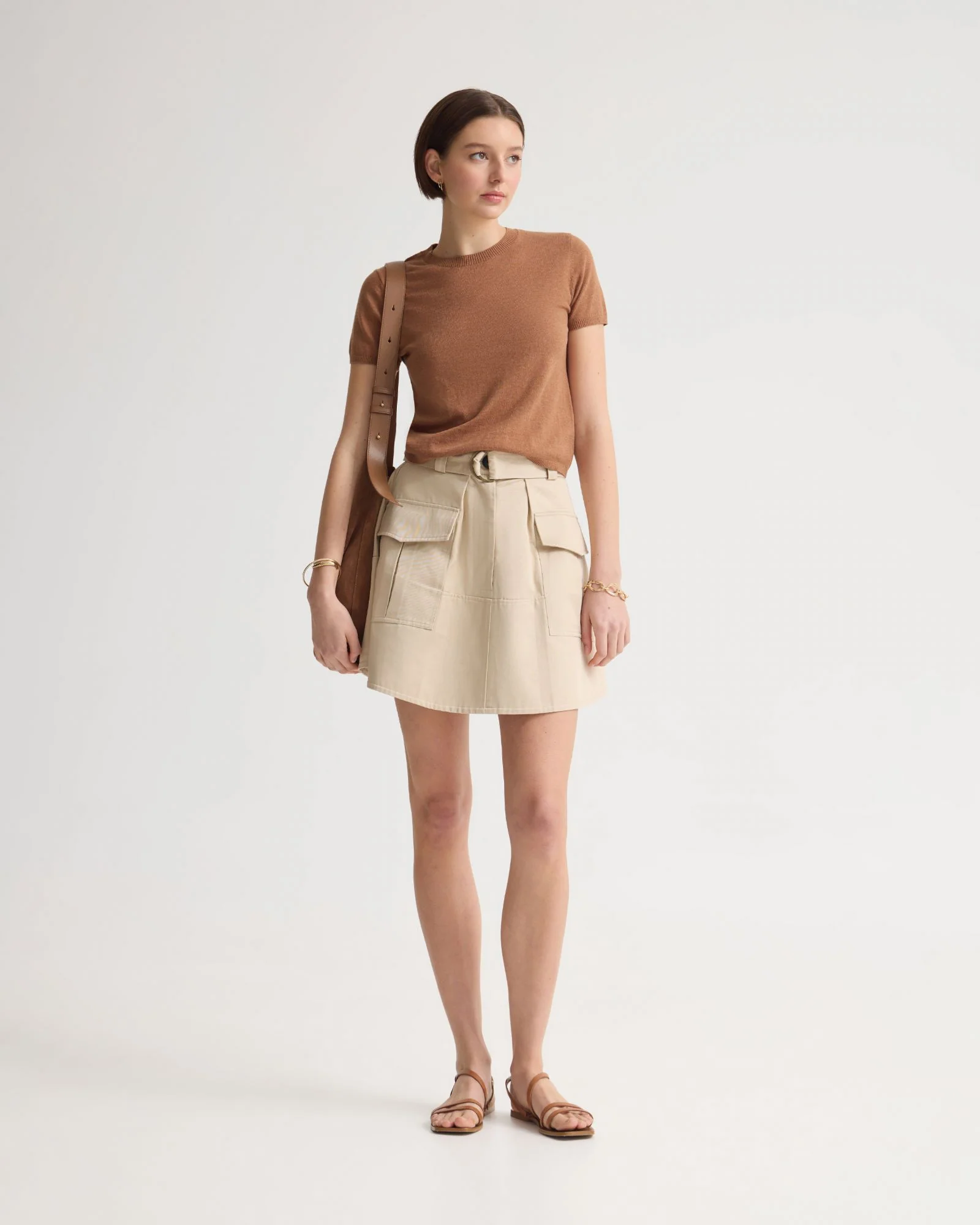 Olivia Crop Cashmere Knit - Image 19