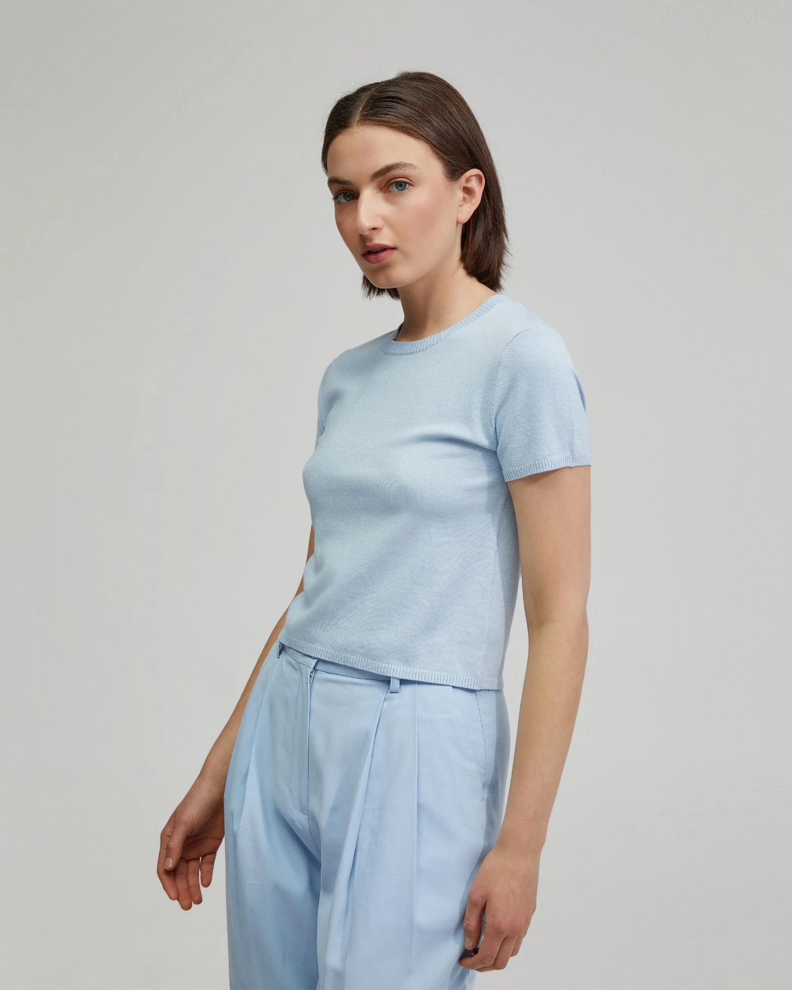 Olivia Crop Knit Top - Image 2
