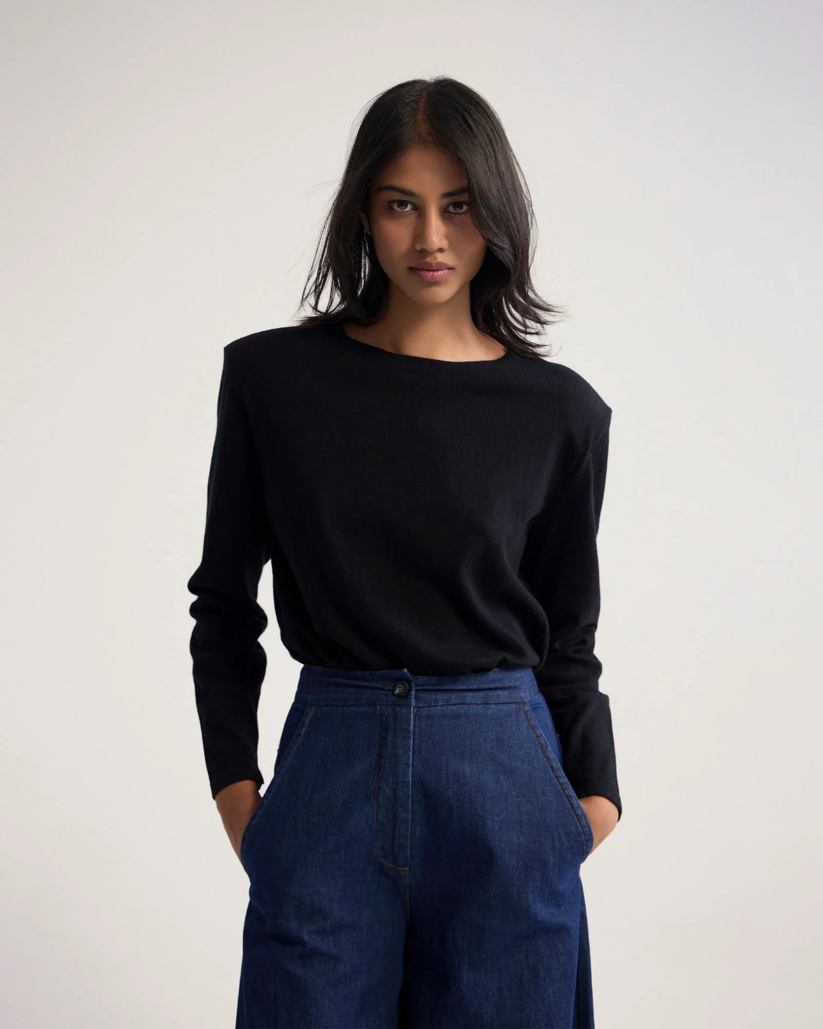 Paloma Shoulder Pad Knit - Image 5