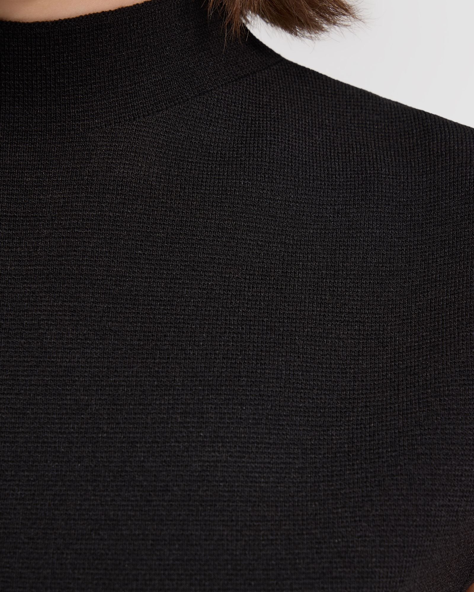 Pepper Knitted Funnel Collar Top - Image 6