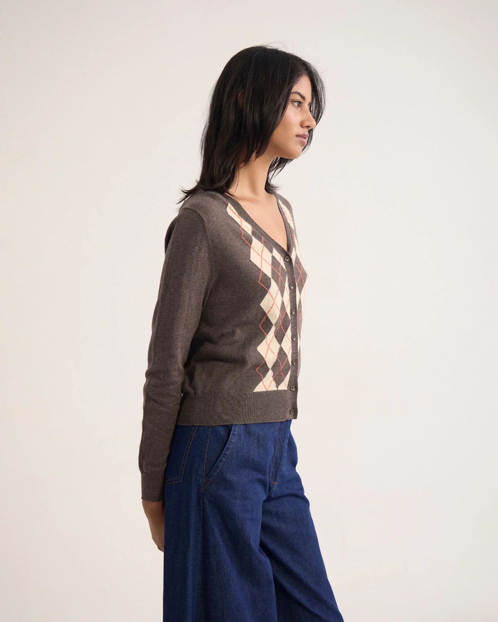 Pixie Argyle Cardigan - Image 10