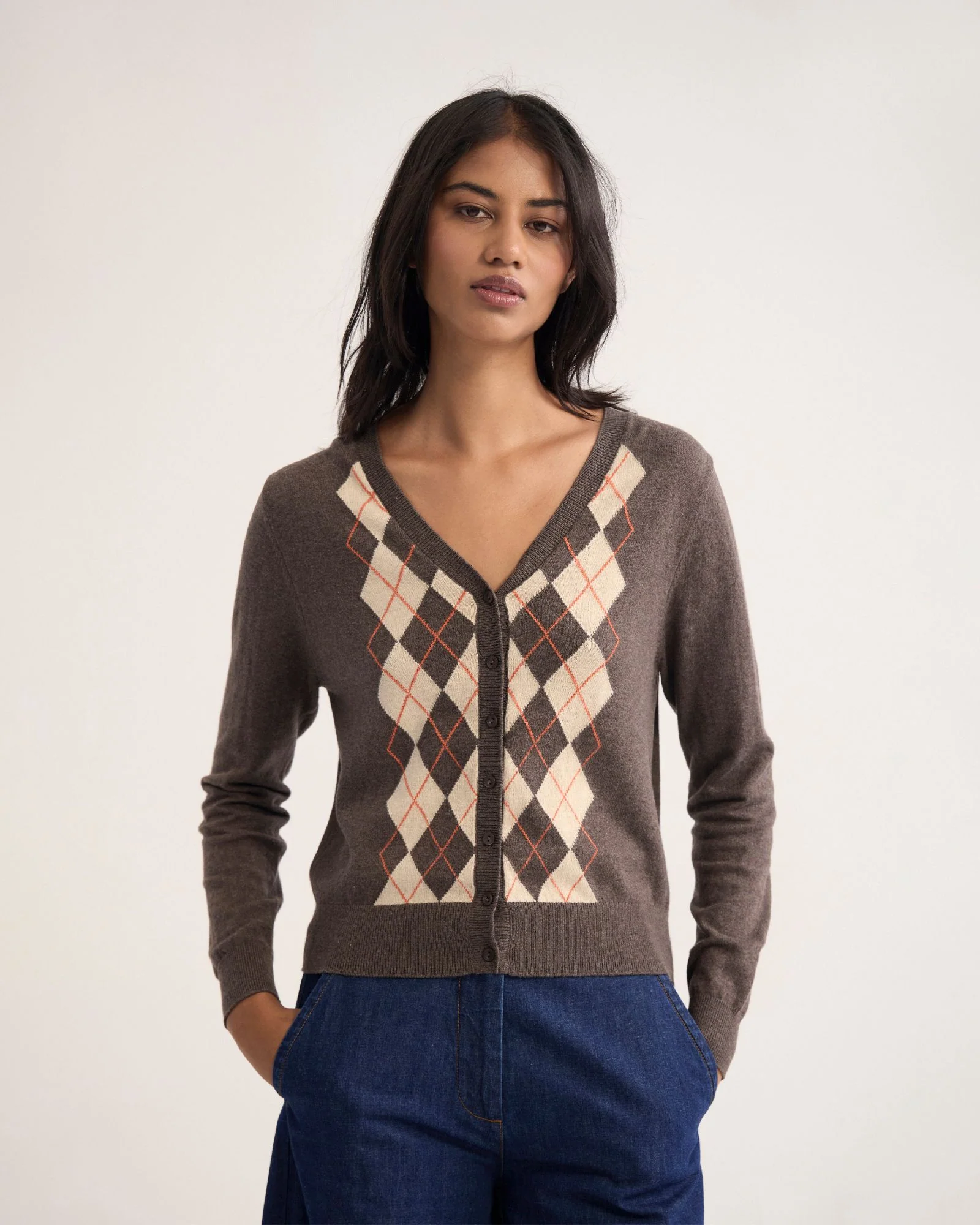 Pixie Argyle Cardigan - Image 13