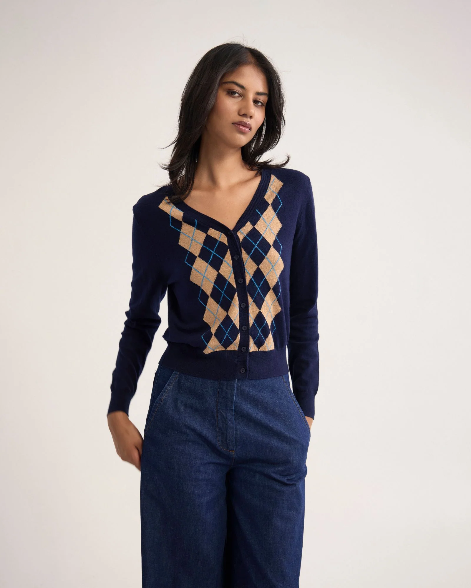 Pixie Argyle Cardigan - Image 6