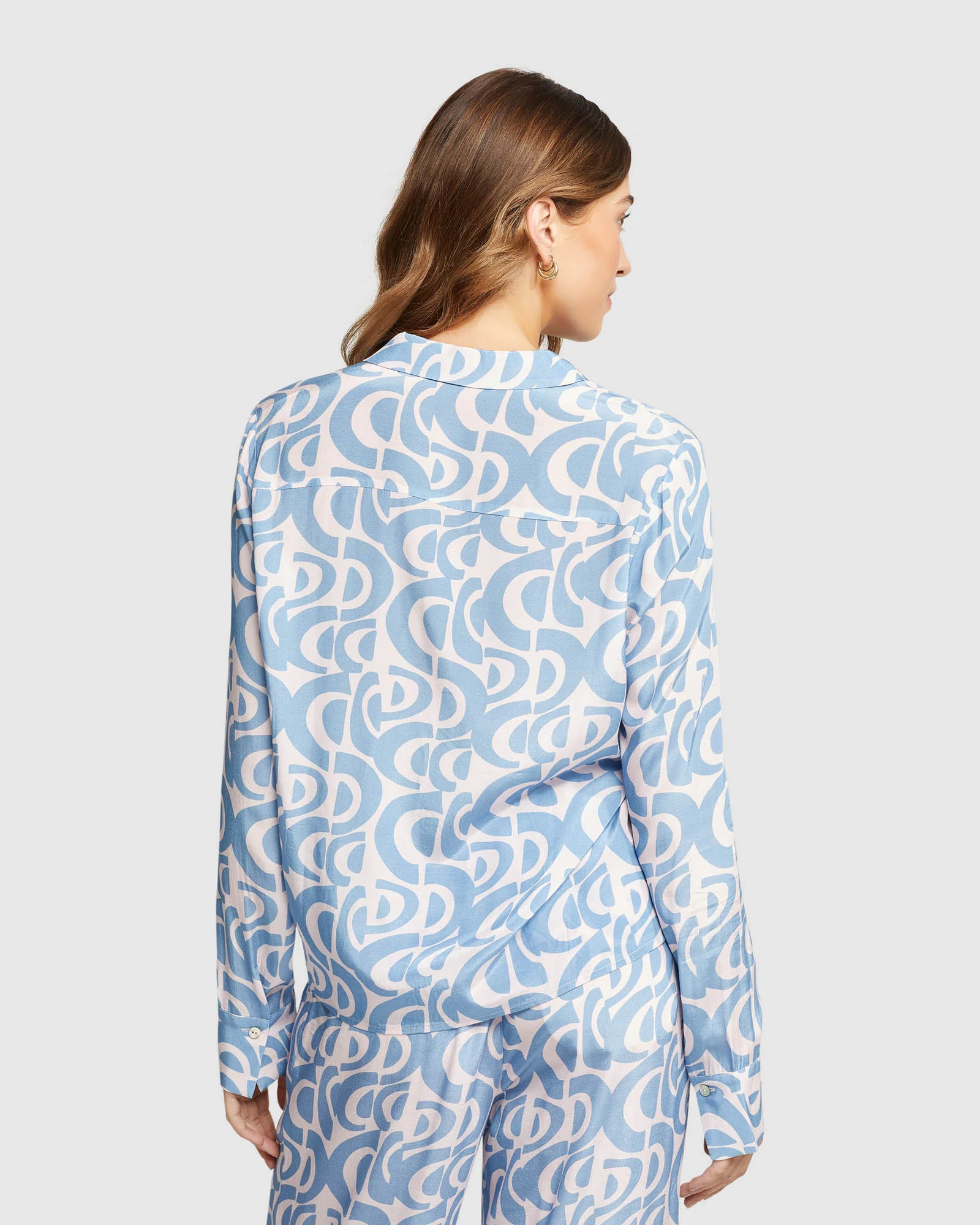 Poppy Geo Print Shirt - Image 3