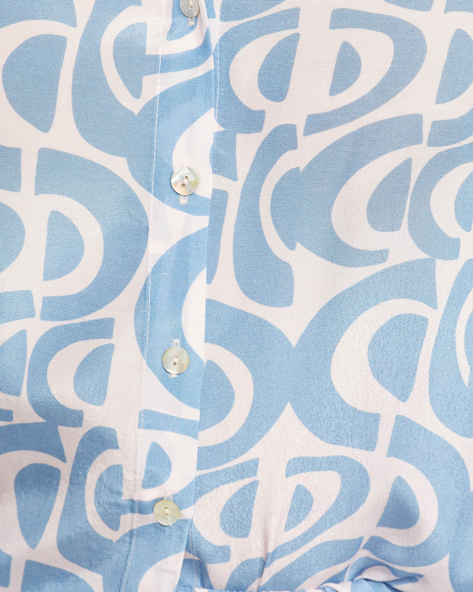 Poppy Geo Print Shirt - Image 6