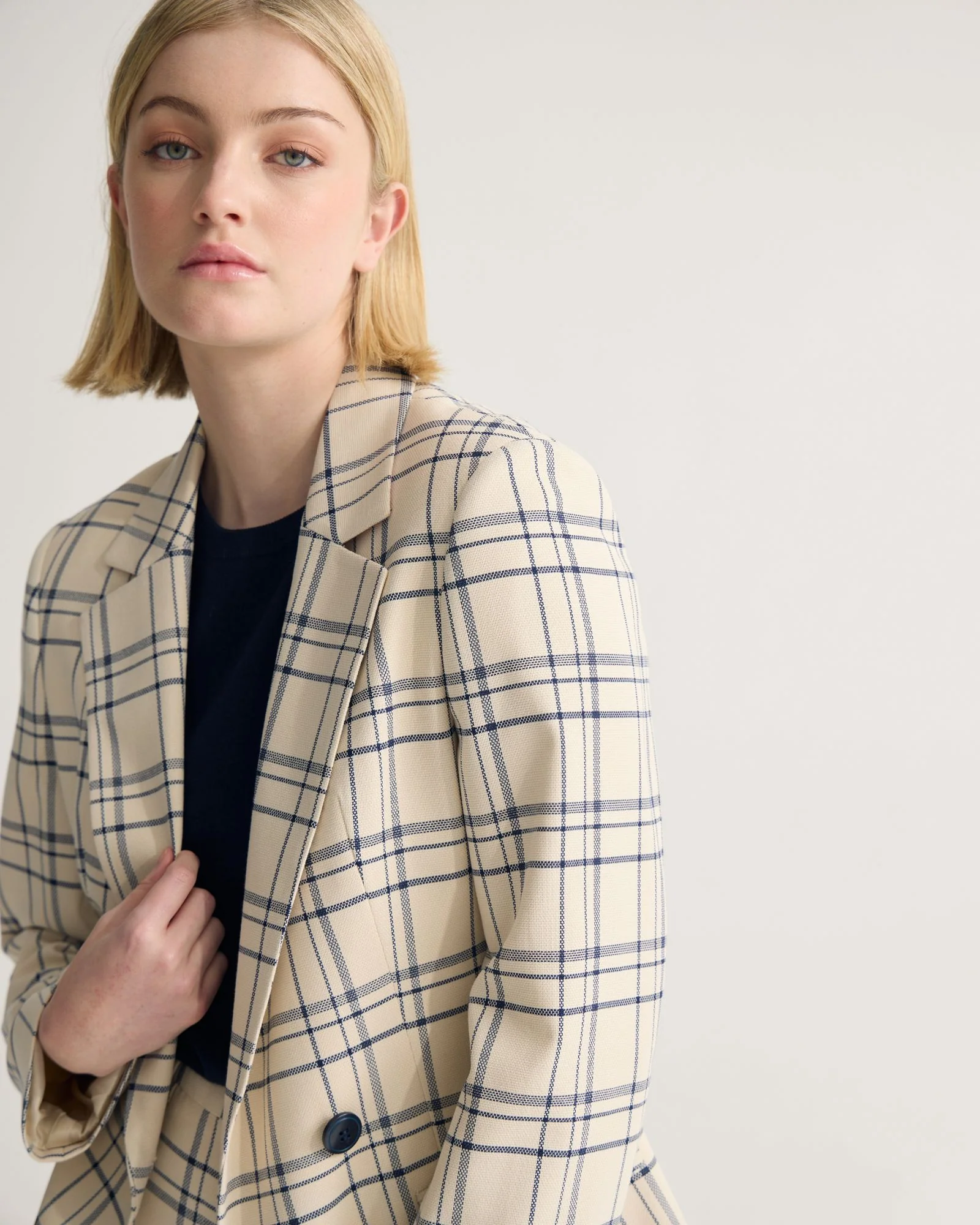 Raffi Checked Suit Jacket - Image 5