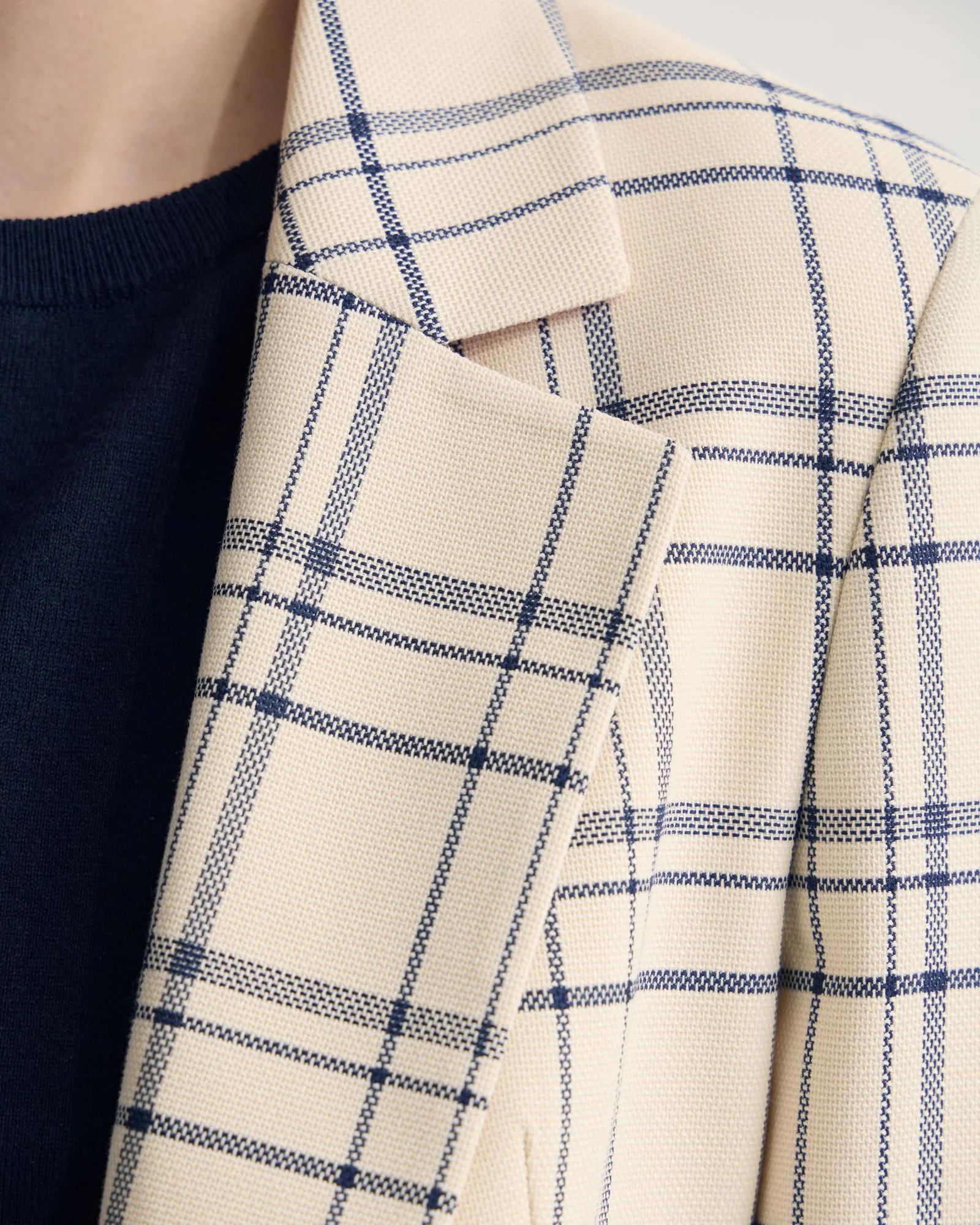 Raffi Checked Suit Jacket - Image 7