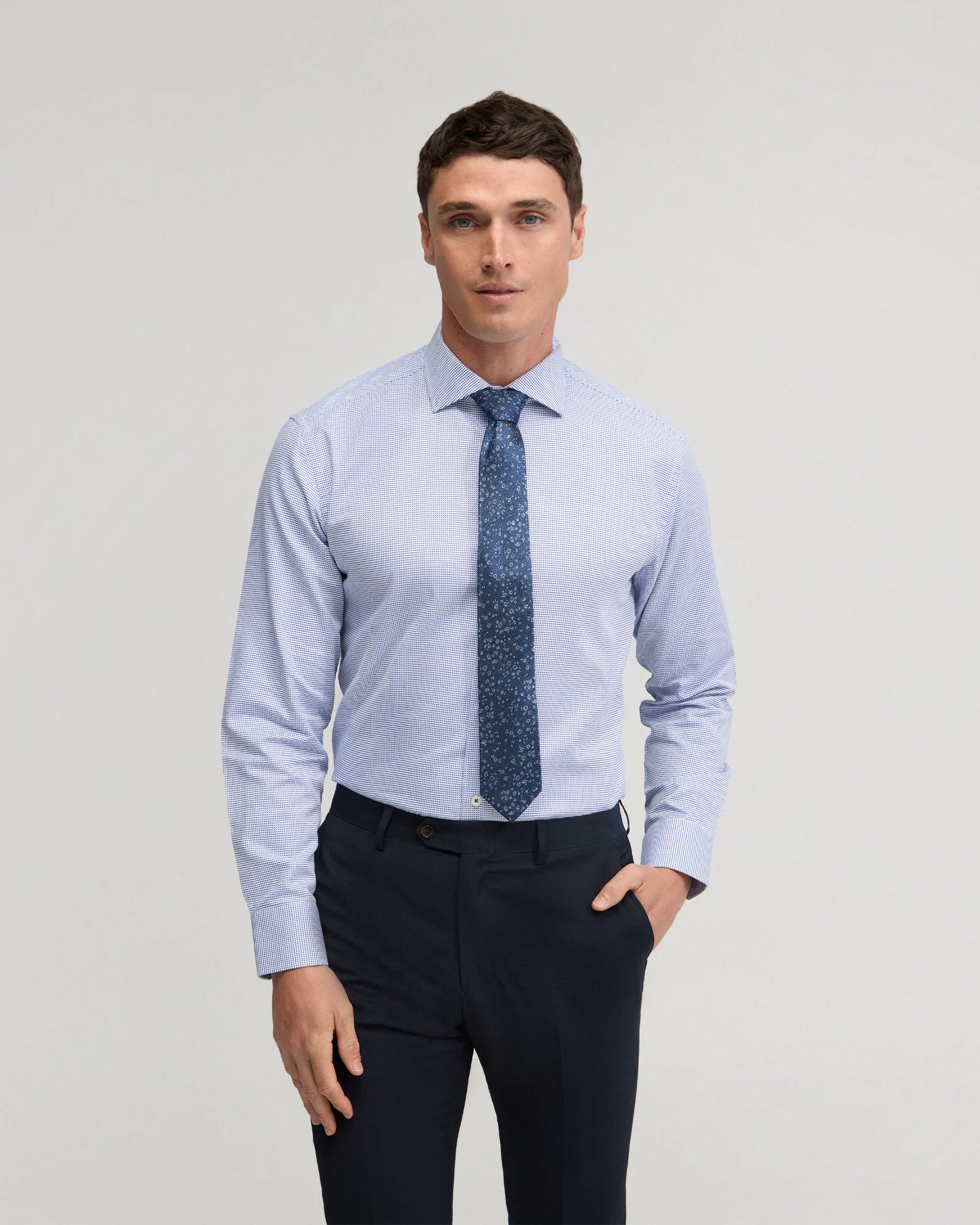 Regent Cotton Dobby Shirt - Image 2