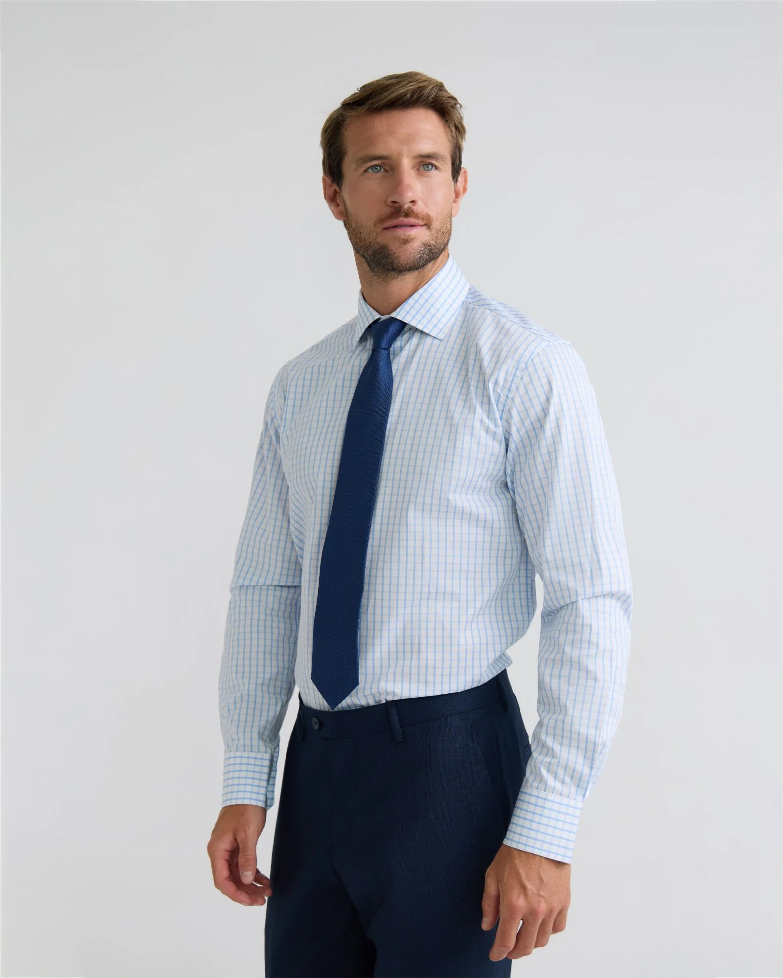 Regent Luxury Checked Shirt - Image 2