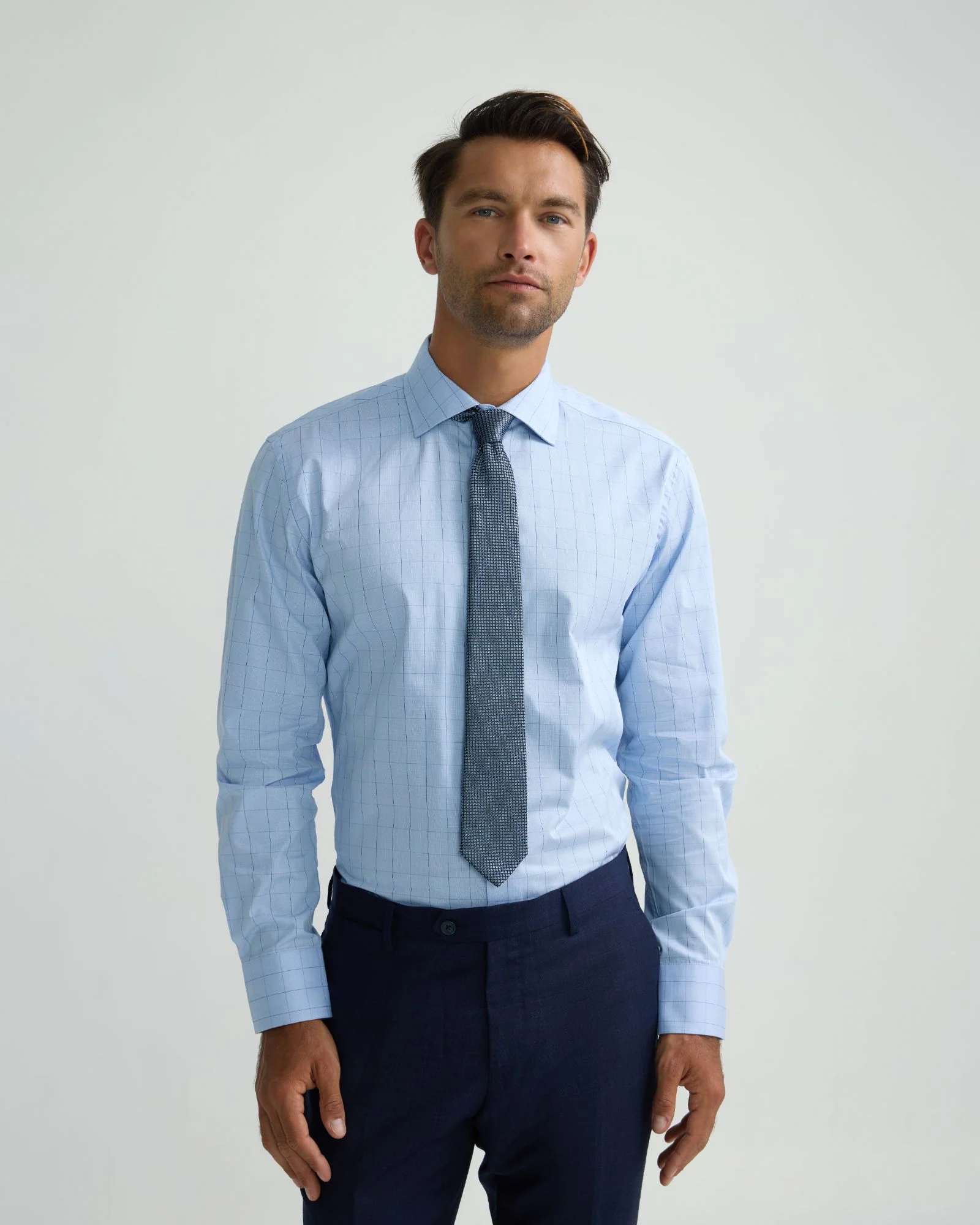 Regent Luxury Checked Shirt - Image 5