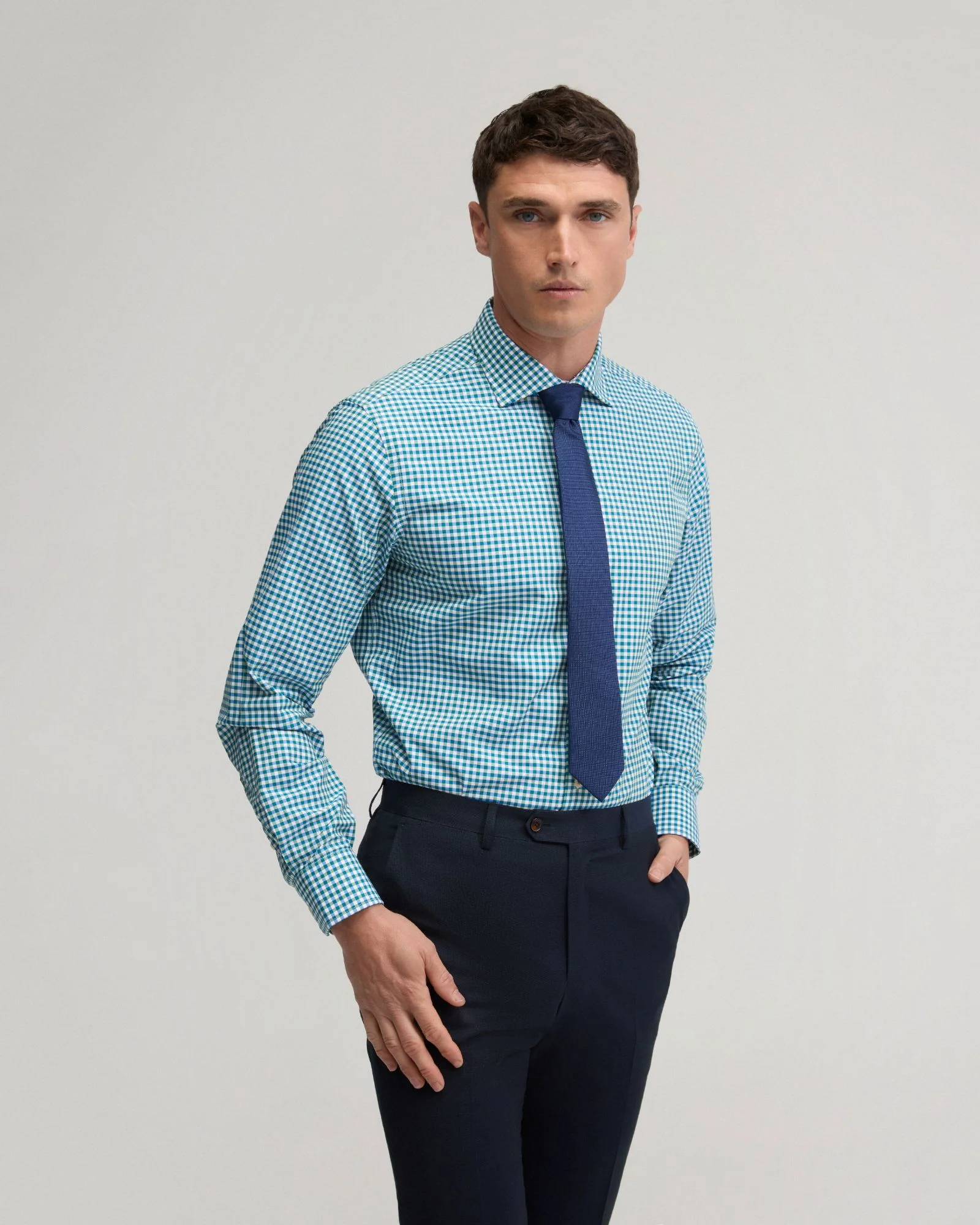 Regent Regular Fit Check Shirt - Image 7