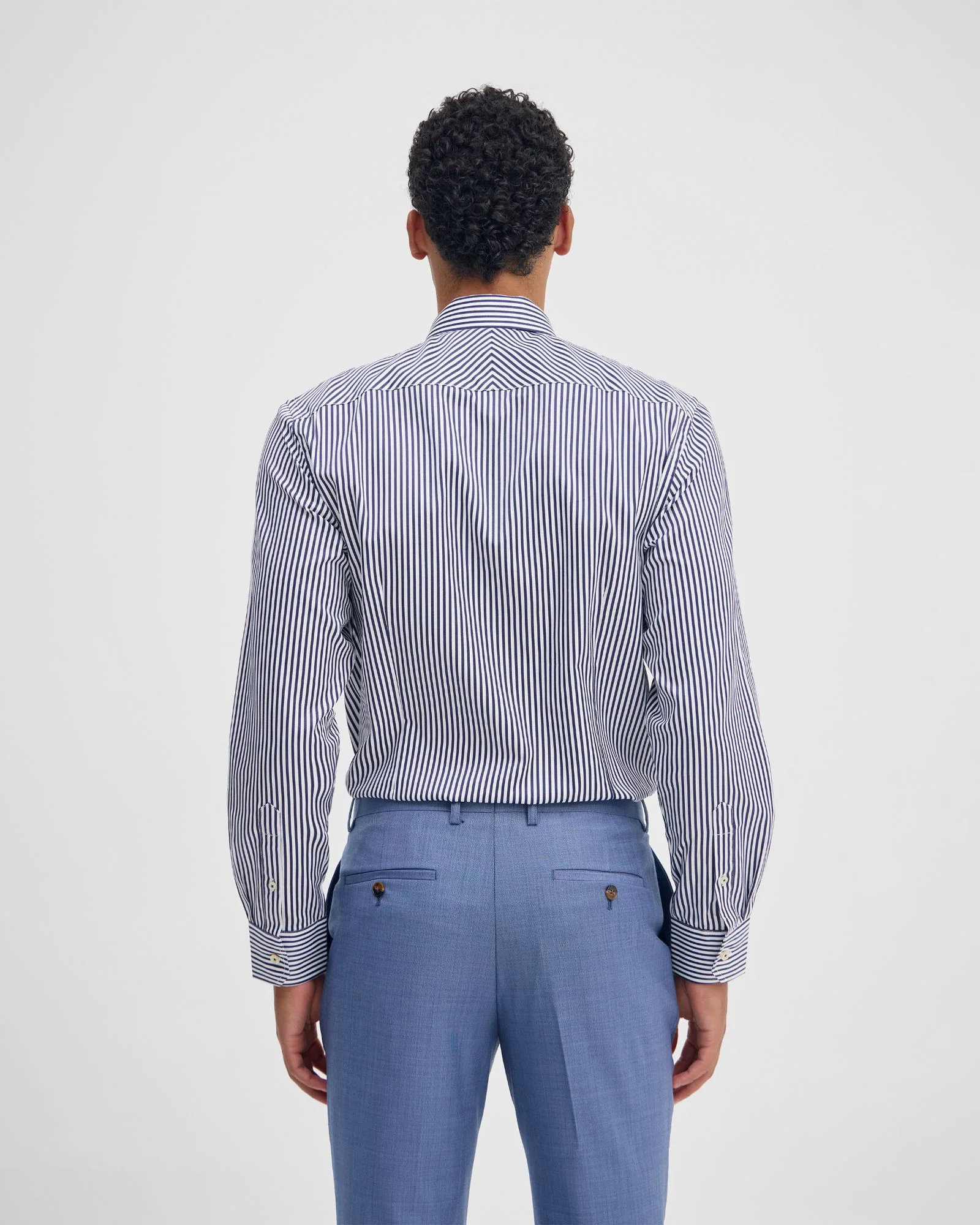 Regent Classic Fit Stripe Shirt - Image 11