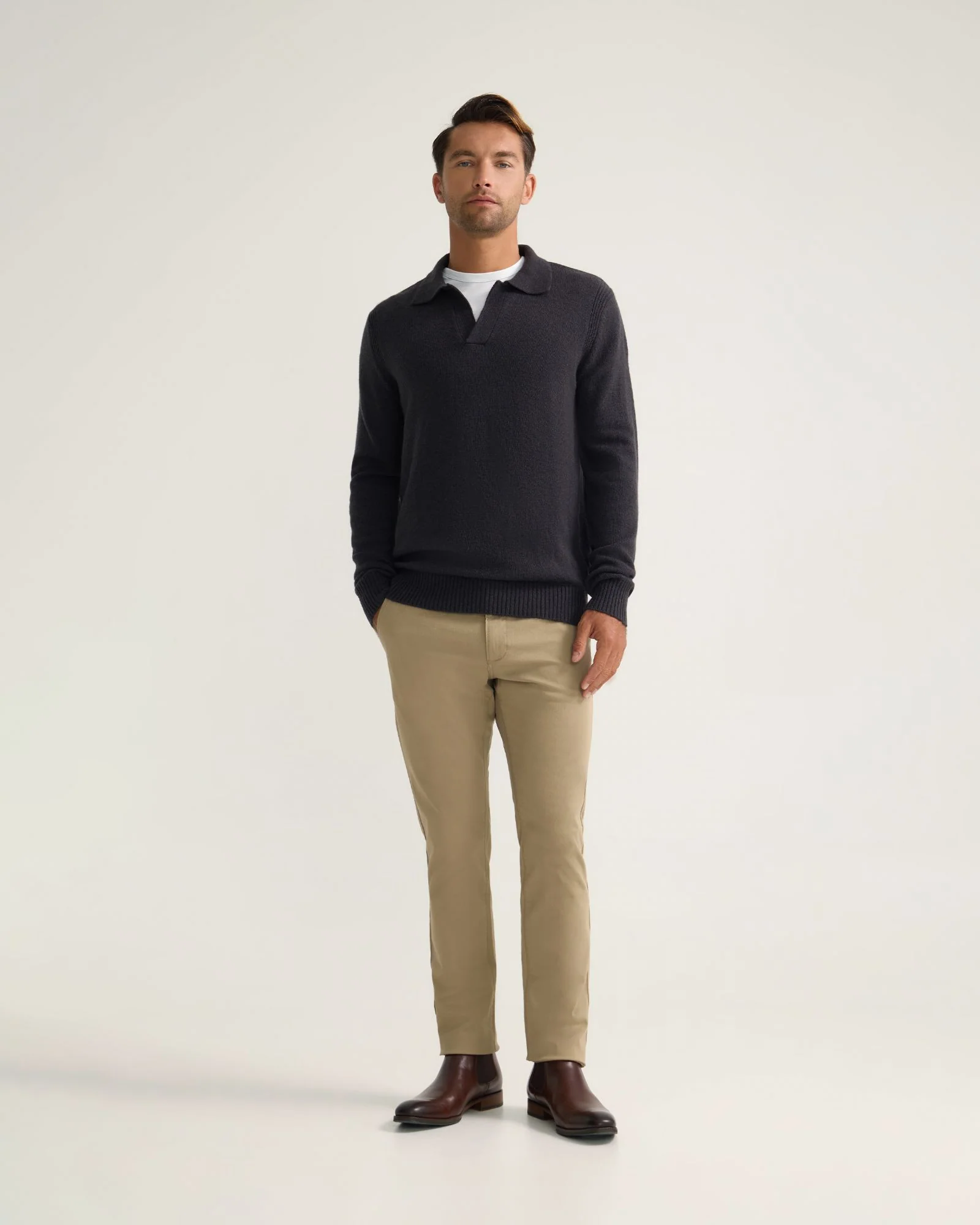 Rocco Polo Collar Wool Knit - Image 7