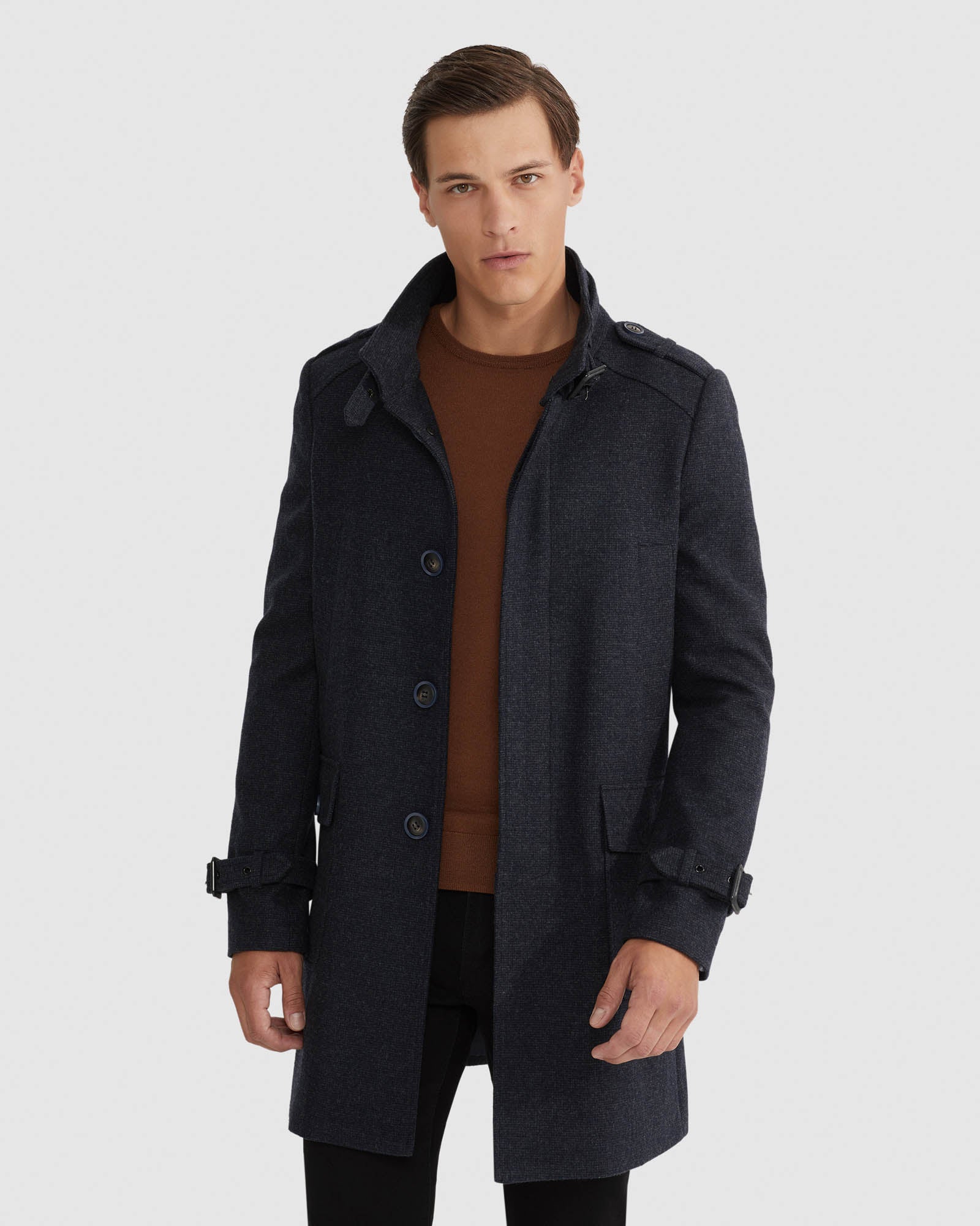 Roger Wool Rich Overcoat