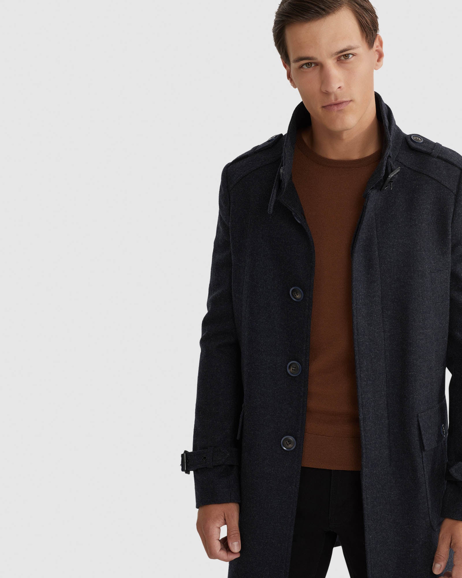 Roger Wool Rich Overcoat - Image 4
