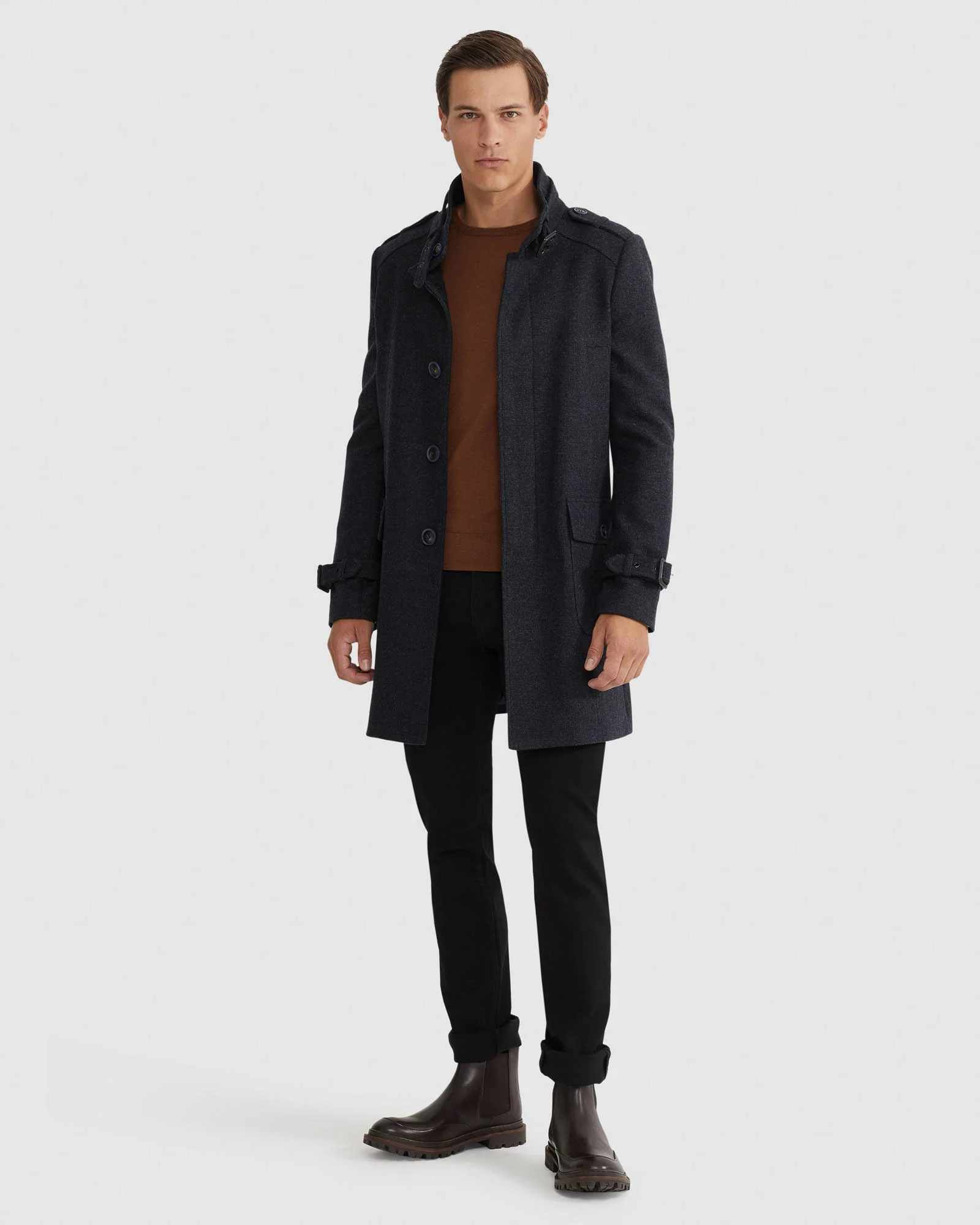 Roger Wool Rich Overcoat - Image 5