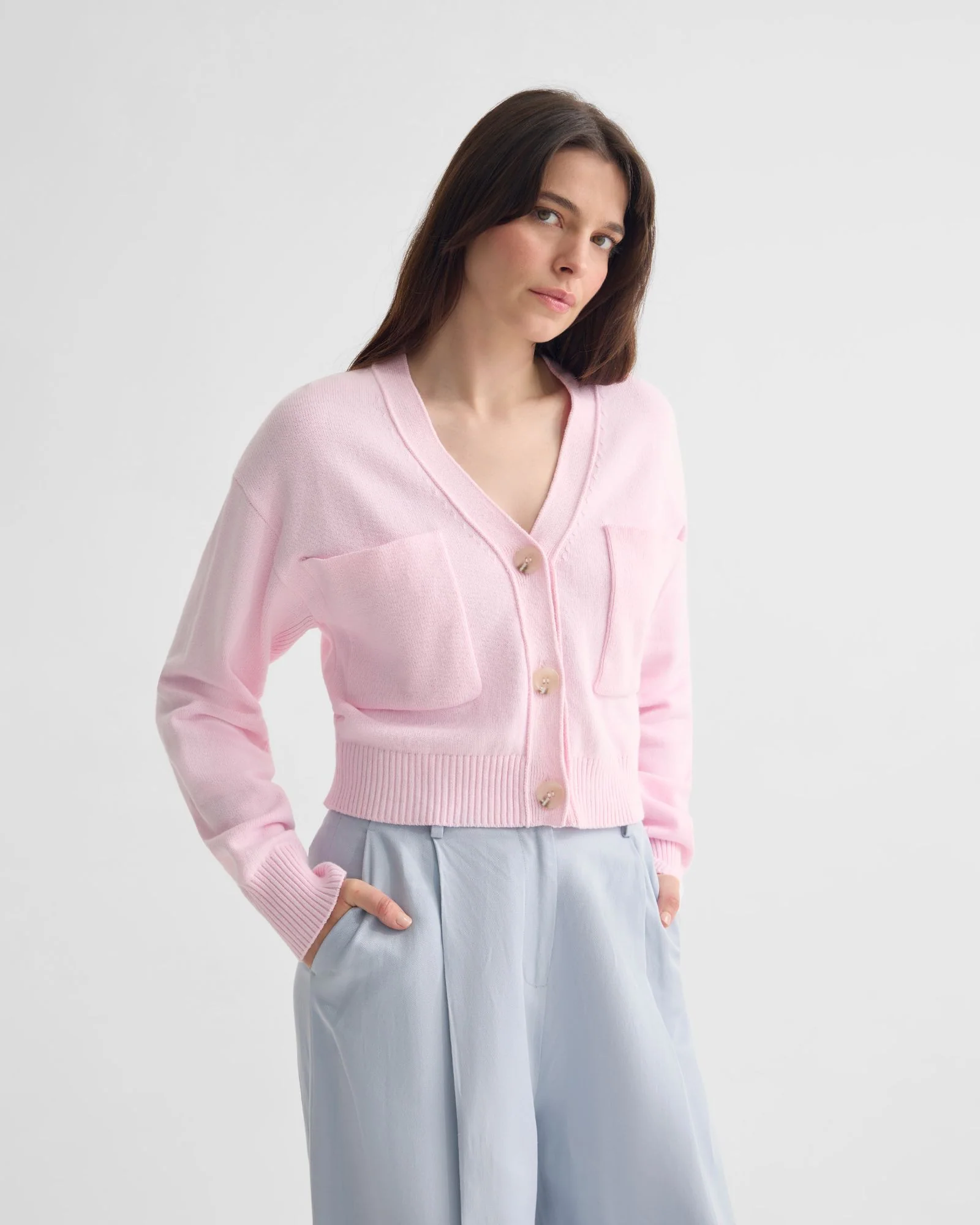 Sarah Cotton Cardigan - Image 2