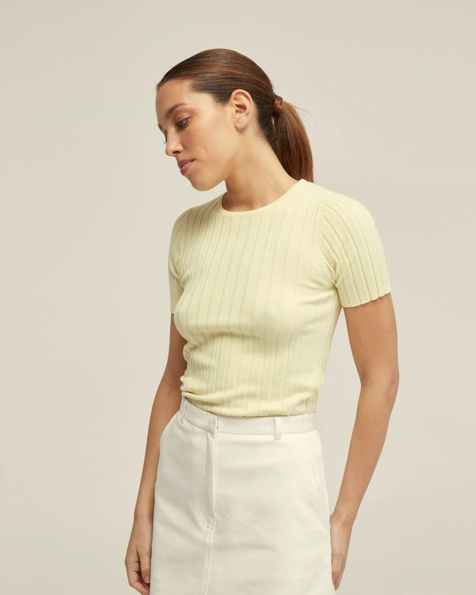 Sasha Crew Neck Rib Knit - Image 14