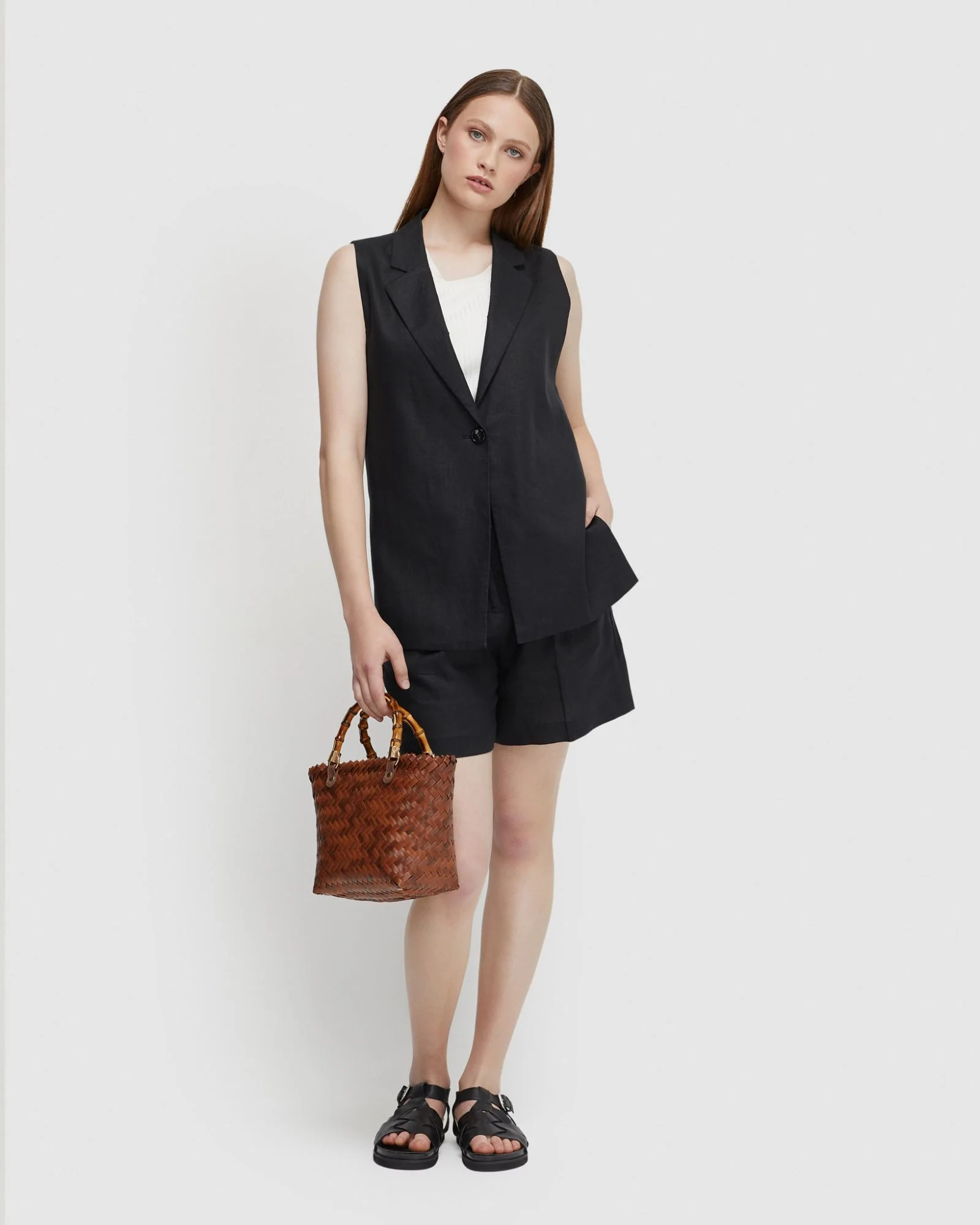 Sasha Linen Shorts - Image 5