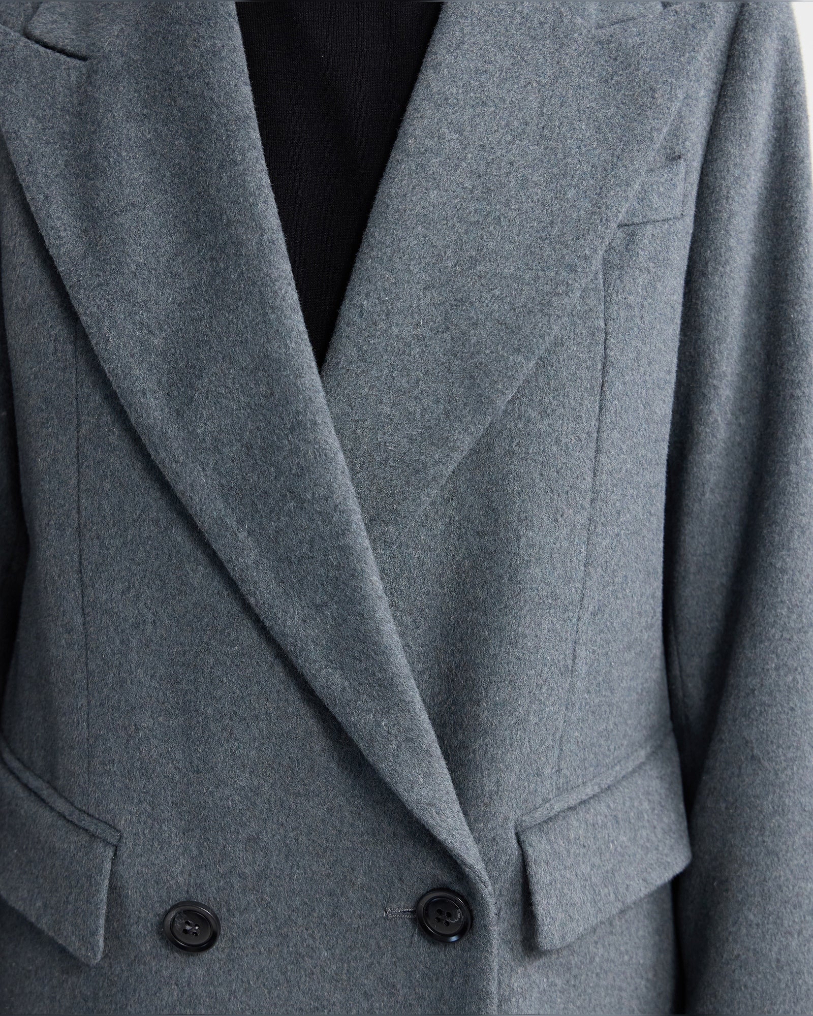 Saskia Double Breasted Wool Rich Coat - Image 12