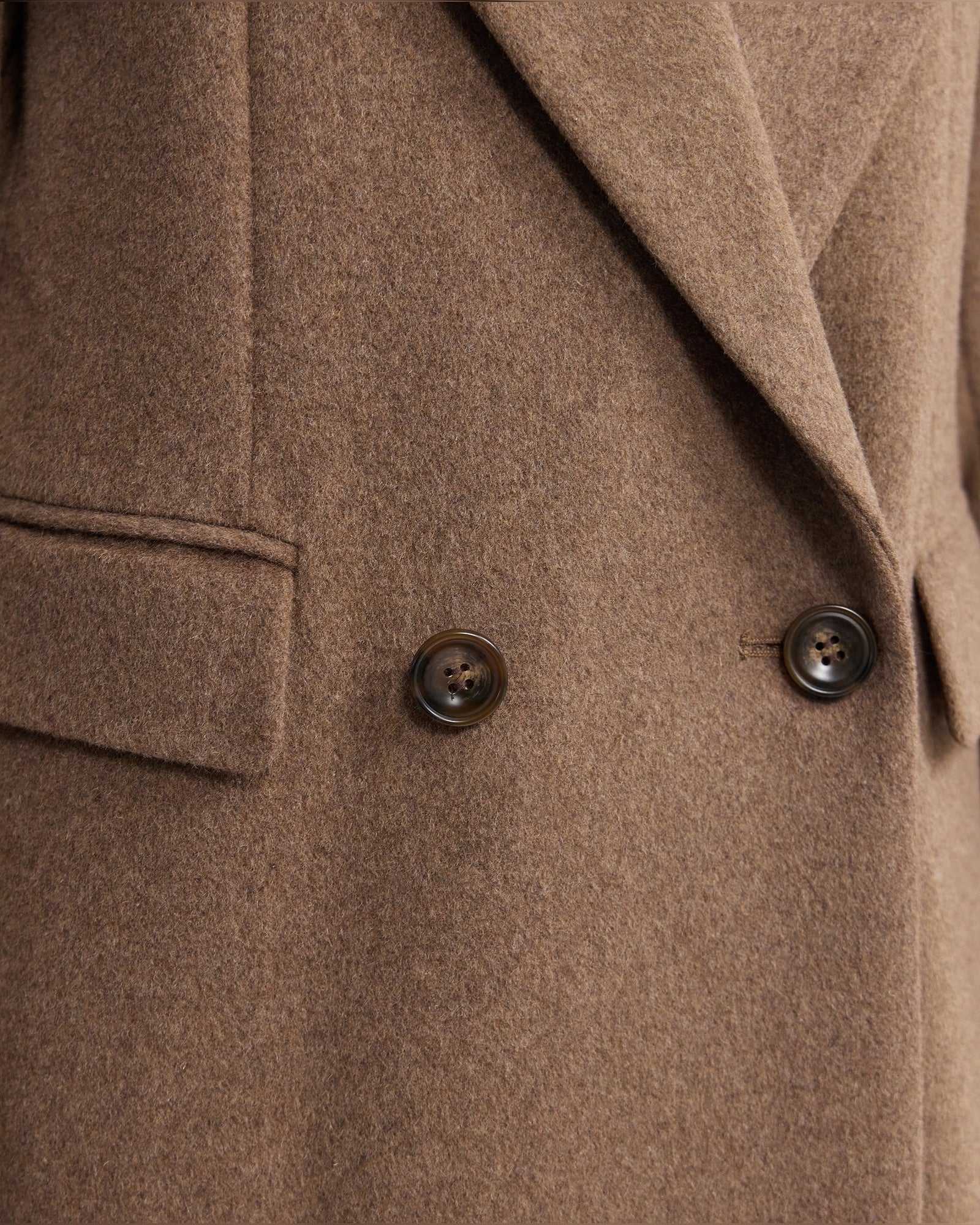Saskia Double Breasted Wool Rich Coat - Image 6