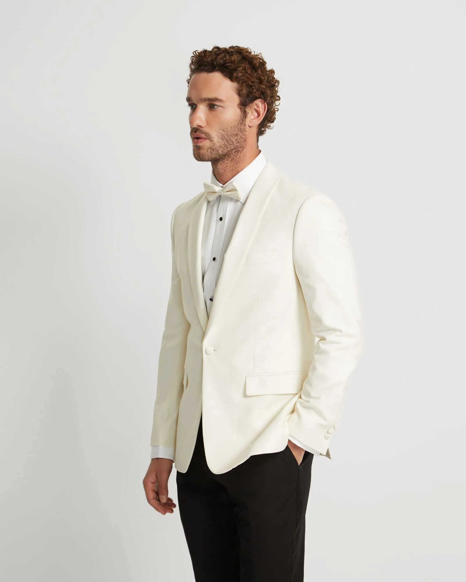 Shawl Neck Dinner Suit Jacket - Image 2